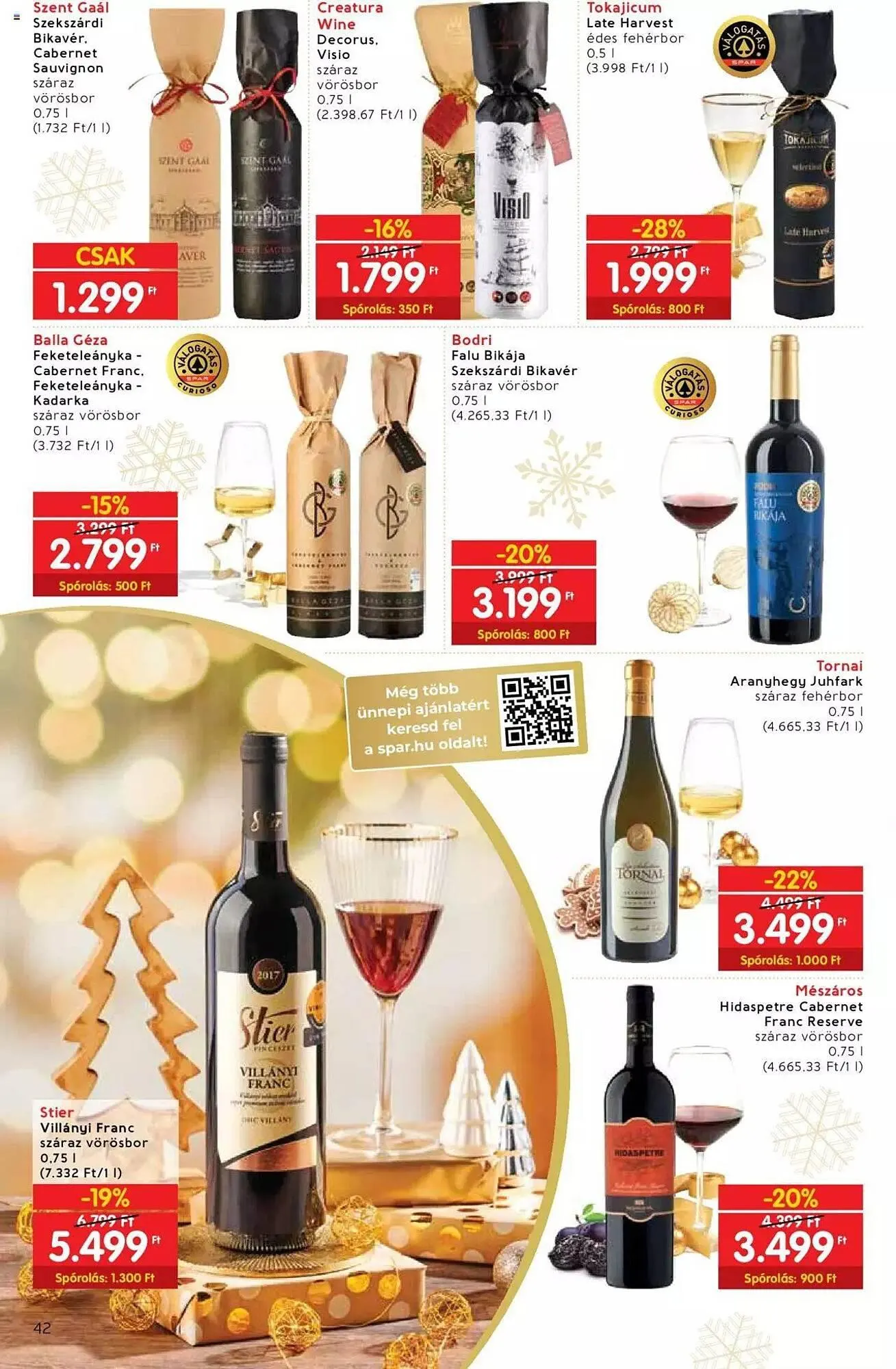 Katalógus Interspar akciós újság november 22.-tól december 24.-ig 2023. - Oldal 42