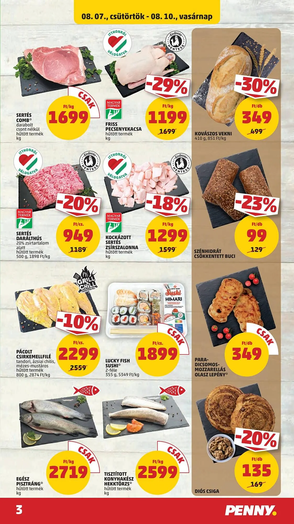Katalógus PENNY akciós újság augusztus 7.-tól augusztus 13.-ig 2025. - Oldal 3