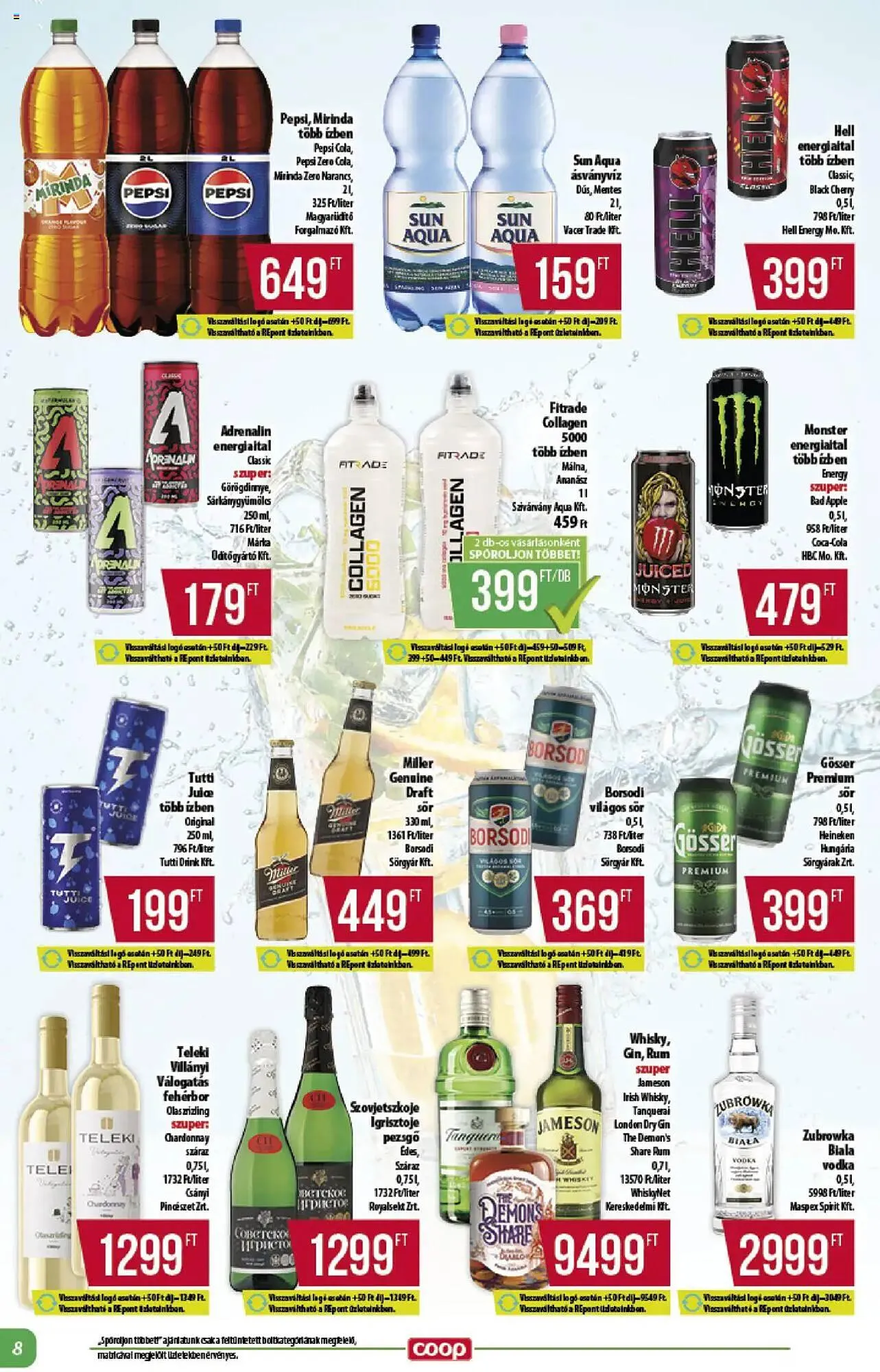 Katalógus Coop akciós újság április 24.-tól április 30.-ig 2025. - Oldal 8