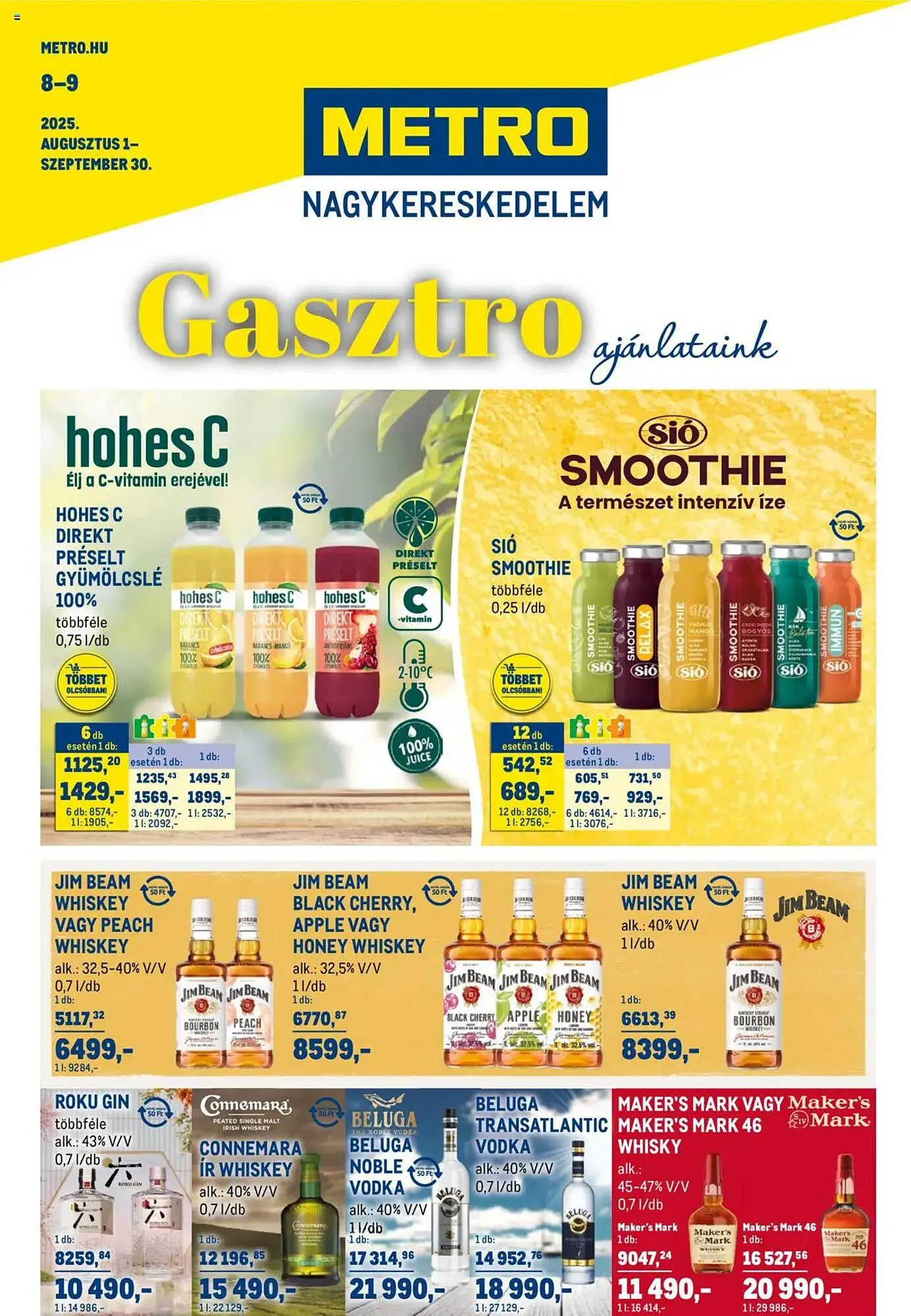 Metro akciós újság - 1