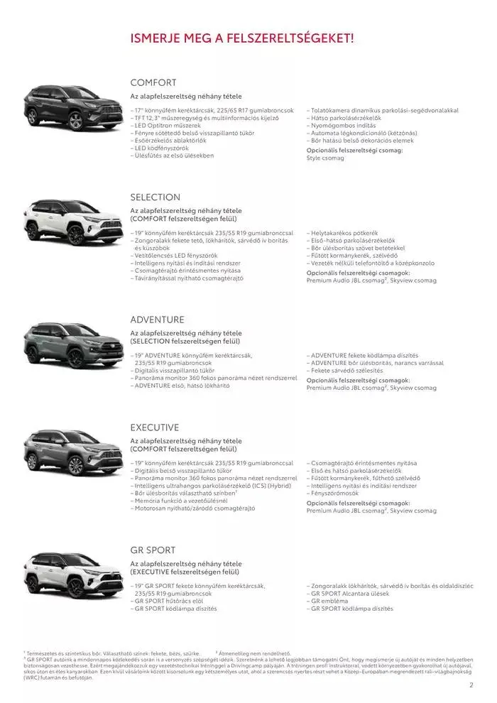Katalógus Toyota RAV4 HYBRID november 15.-tól november 15.-ig 2025. - Oldal 2