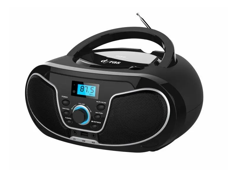 Dyras BOOM-002B Hordozható rádiós magnó