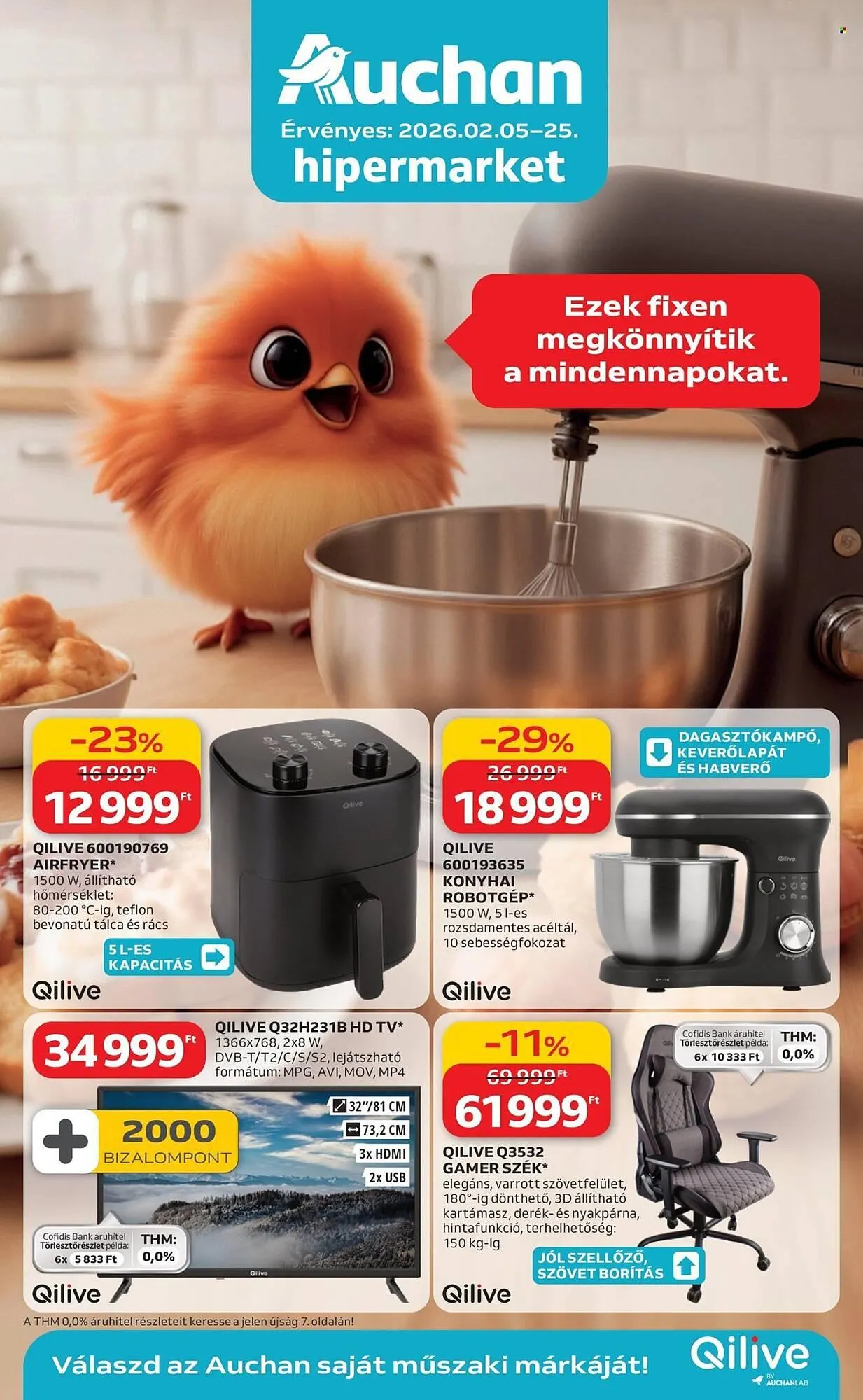 Auchan akciós újság - 1