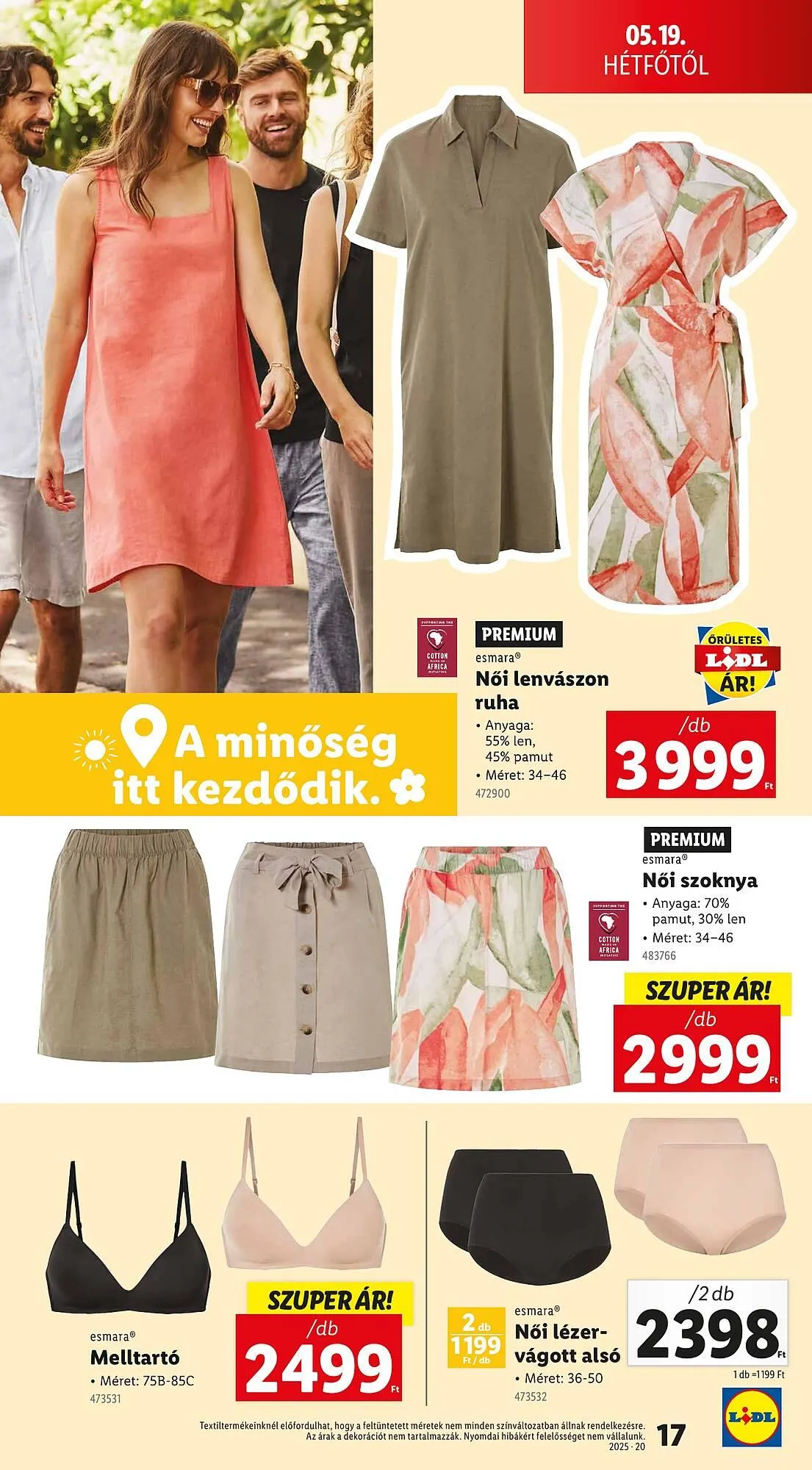 Katalógus Lidl akciós újság május 15.-tól május 21.-ig 2025. - Oldal 17