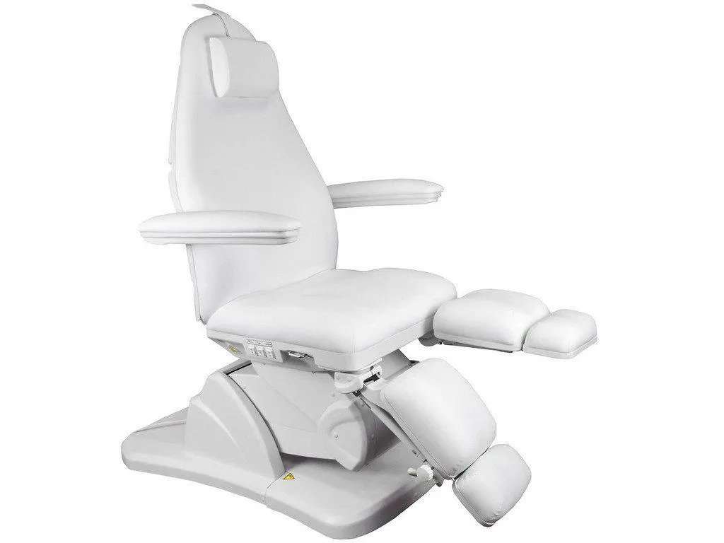 Silverfox Baron E3 elektromos pedikűrös kezelőágy 196*56 cm | 88 kg | fehér