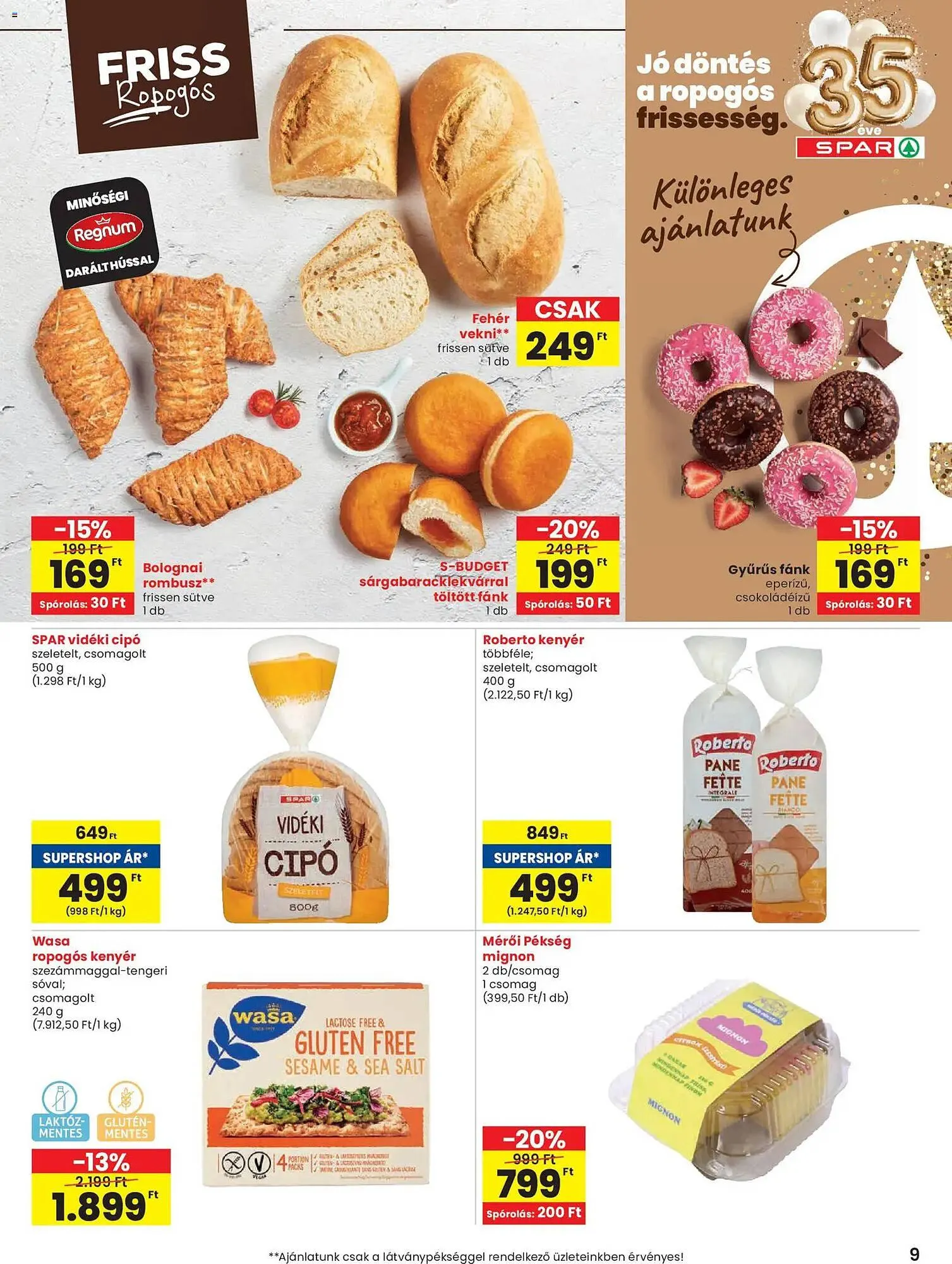 Katalógus Spar akciós újság január 29.-tól február 4.-ig 2026. - Oldal 9