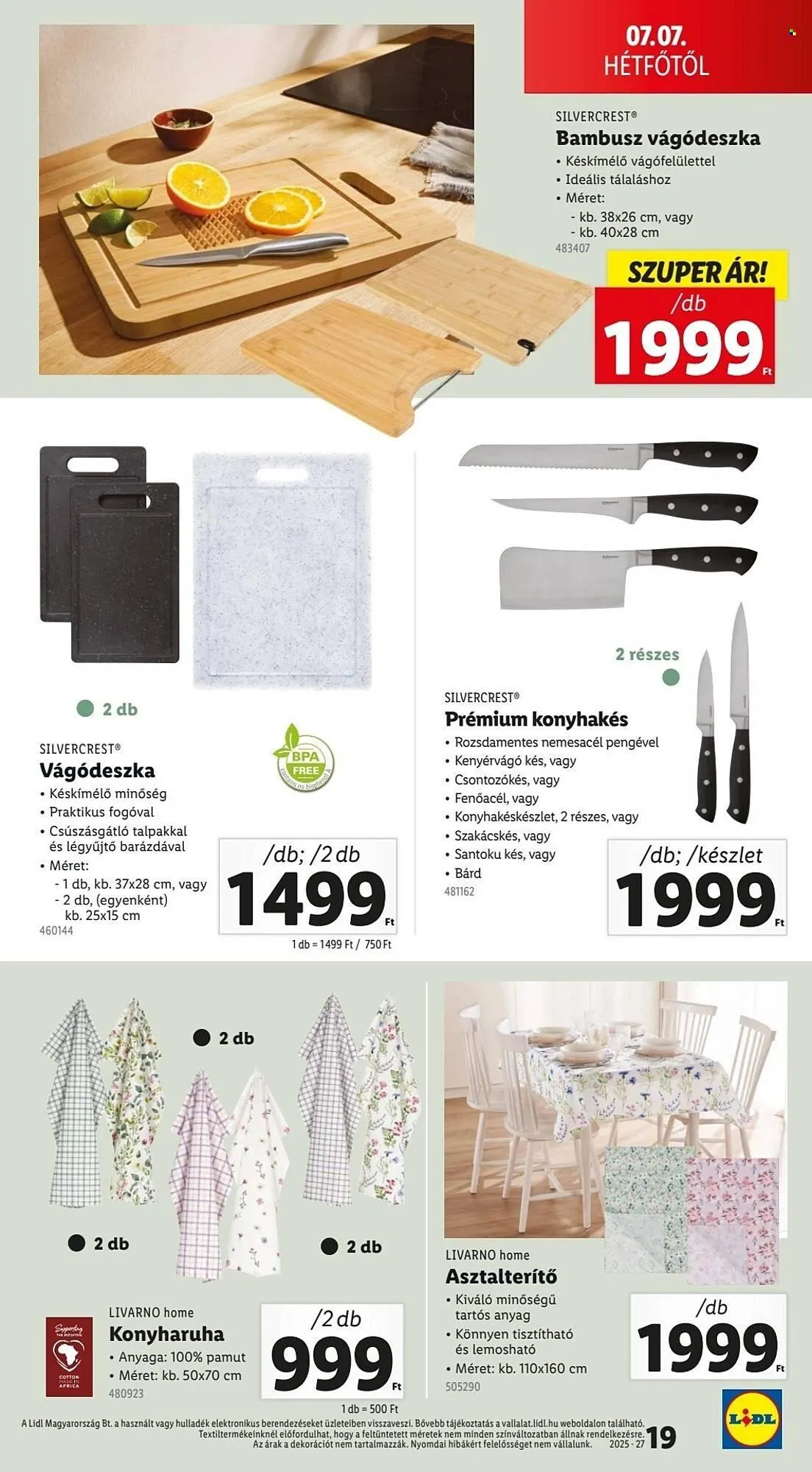 Katalógus Lidl akciós újság július 3.-tól július 9.-ig 2025. - Oldal 18