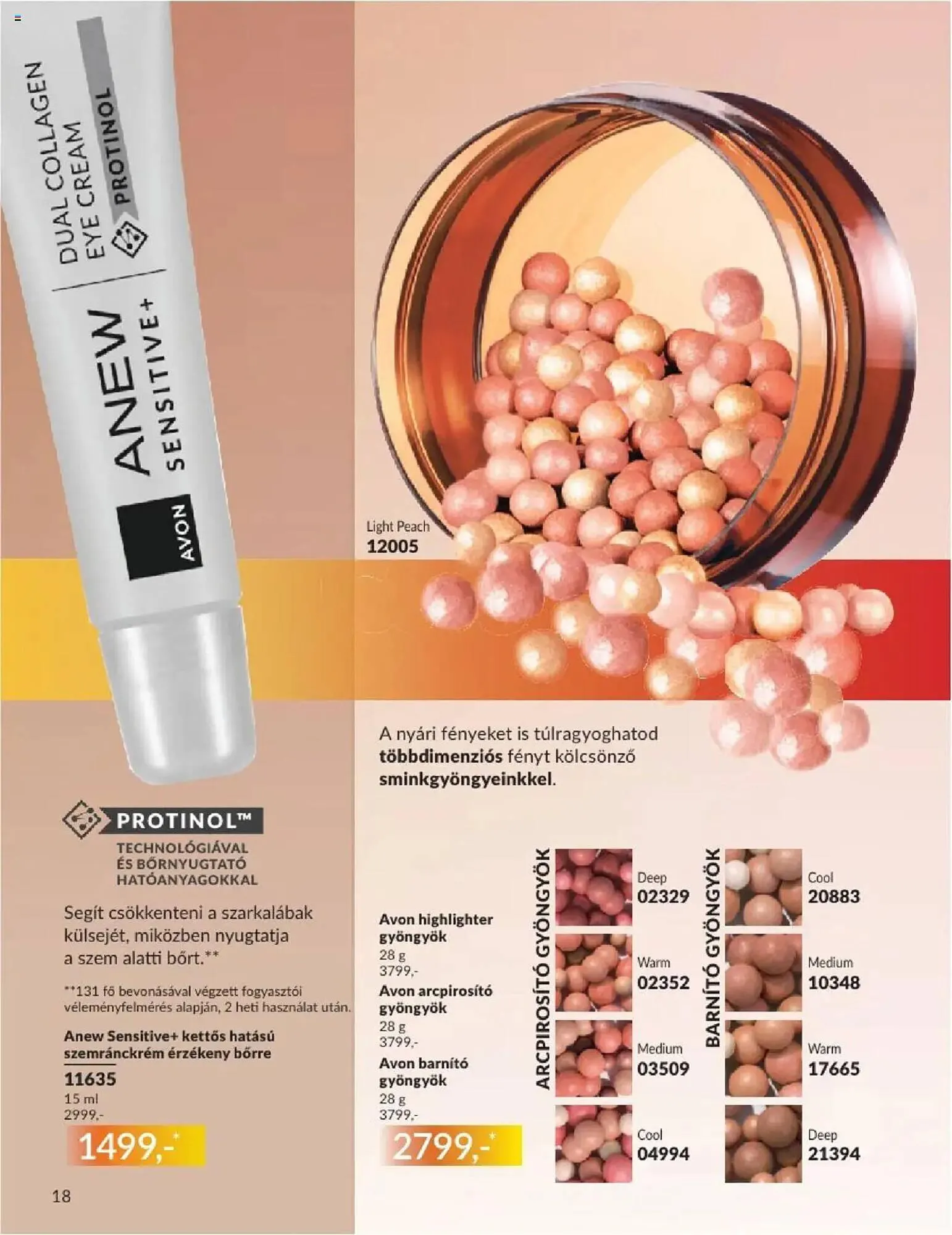 Katalógus AVON akciós újság augusztus 1.-tól augusztus 31.-ig 2025. - Oldal 18