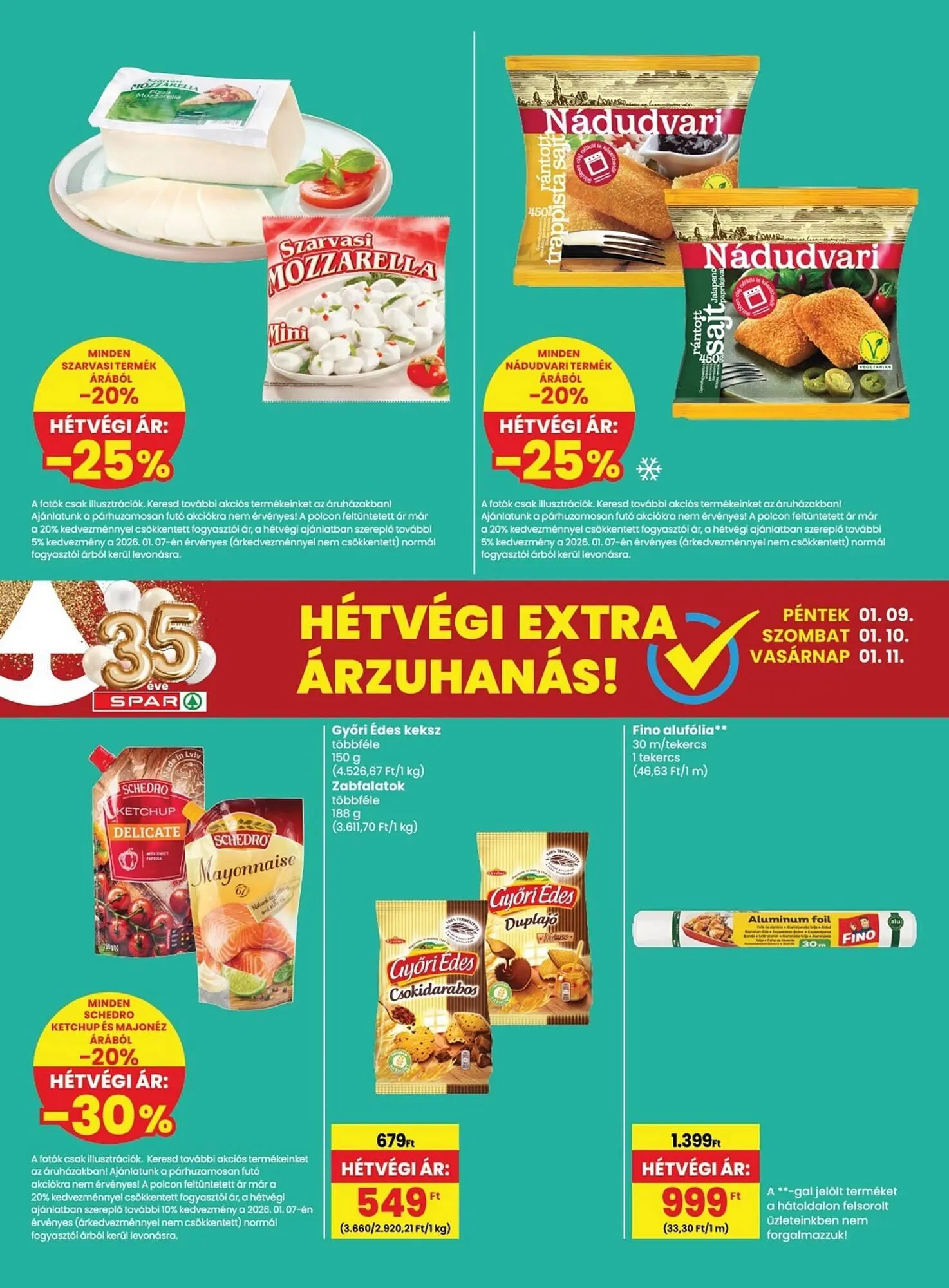 Katalógus Spar akciós újság január 8.-tól január 14.-ig 2026. - Oldal 35