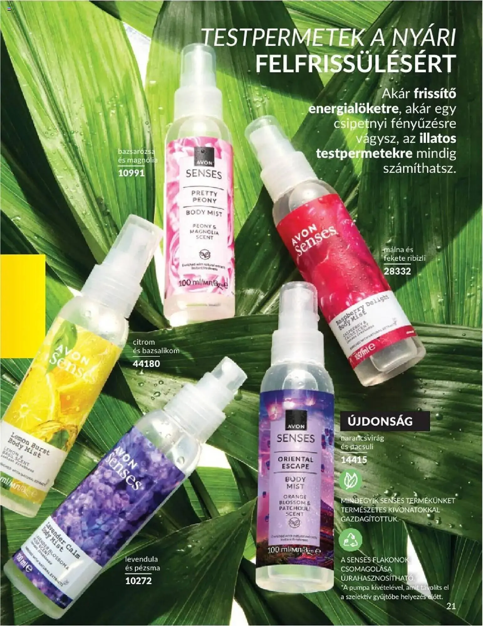 Katalógus AVON akciós újság augusztus 1.-tól augusztus 31.-ig 2025. - Oldal 21