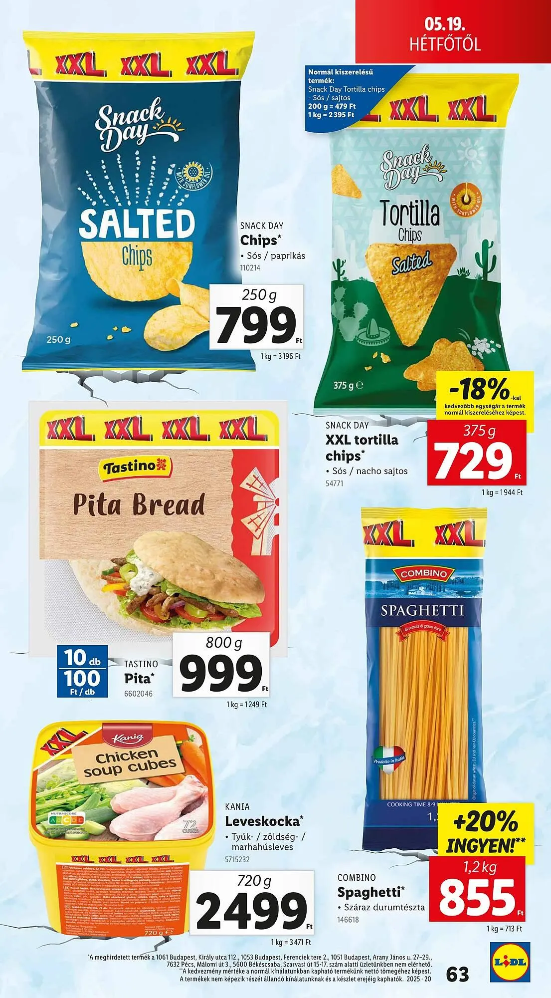 Katalógus Lidl akciós újság május 15.-tól május 21.-ig 2025. - Oldal 63