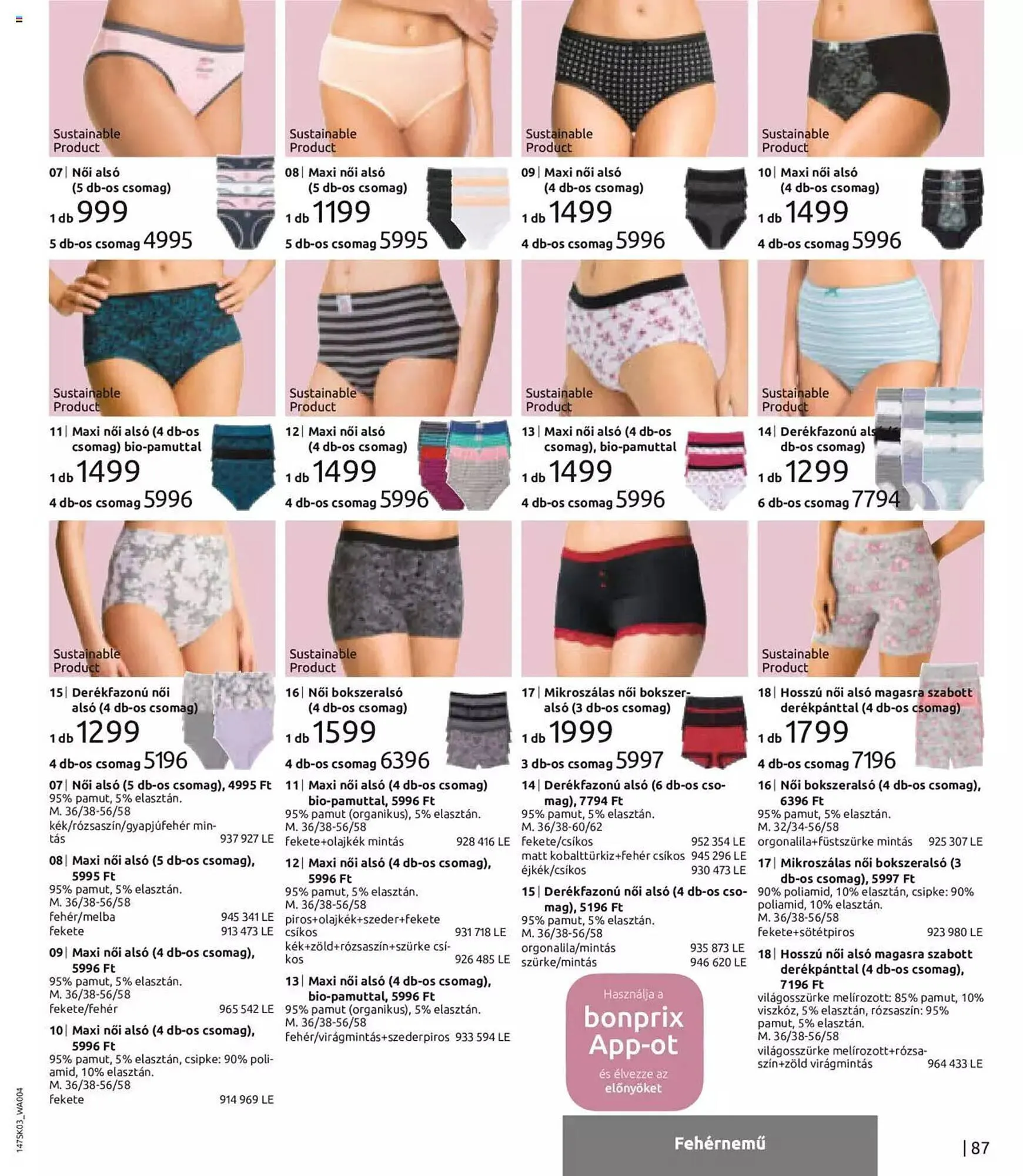 Katalógus Bonprix akciós újság március 6.-tól szeptember 6.-ig 2023. - Oldal 89