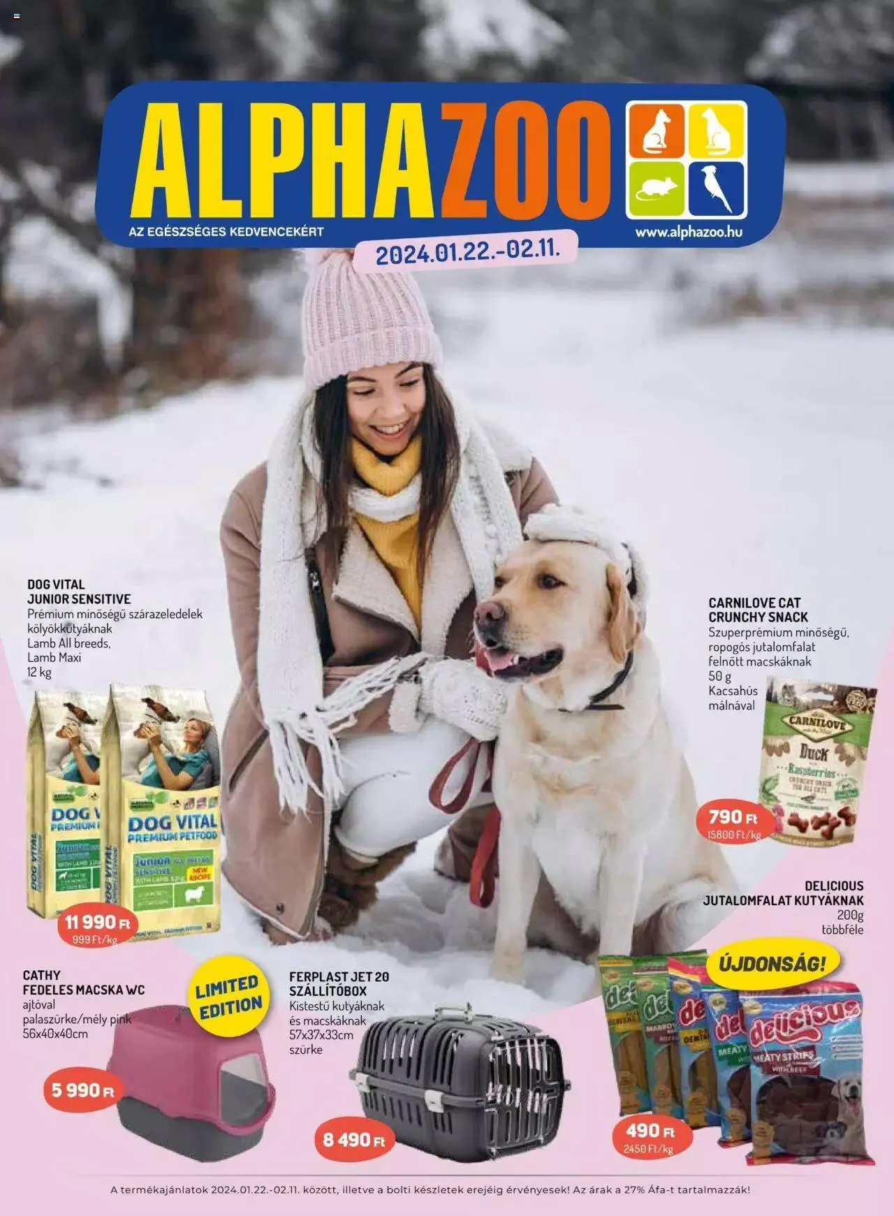 Katalógus AlphaZoo Akciós újság január 22.-tól február 11.-ig 2024. - Oldal 