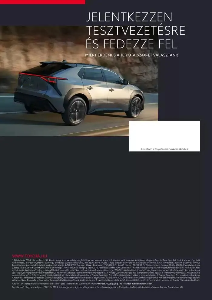 Katalógus Toyota bZ4X 11kw december 3.-tól december 3.-ig 2025. - Oldal 11
