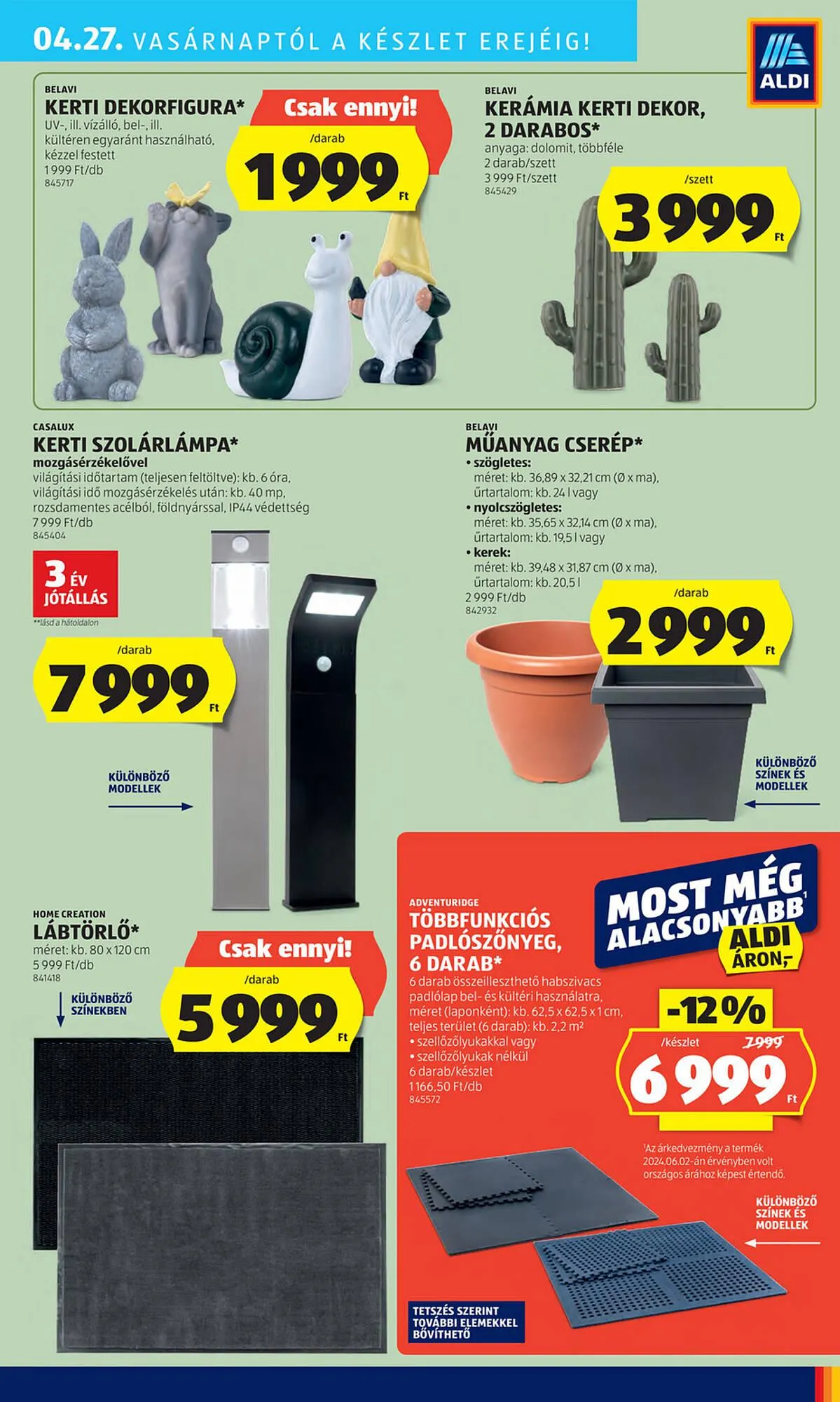 Katalógus ALDI akciós újság április 24.-tól április 29.-ig 2025. - Oldal 43