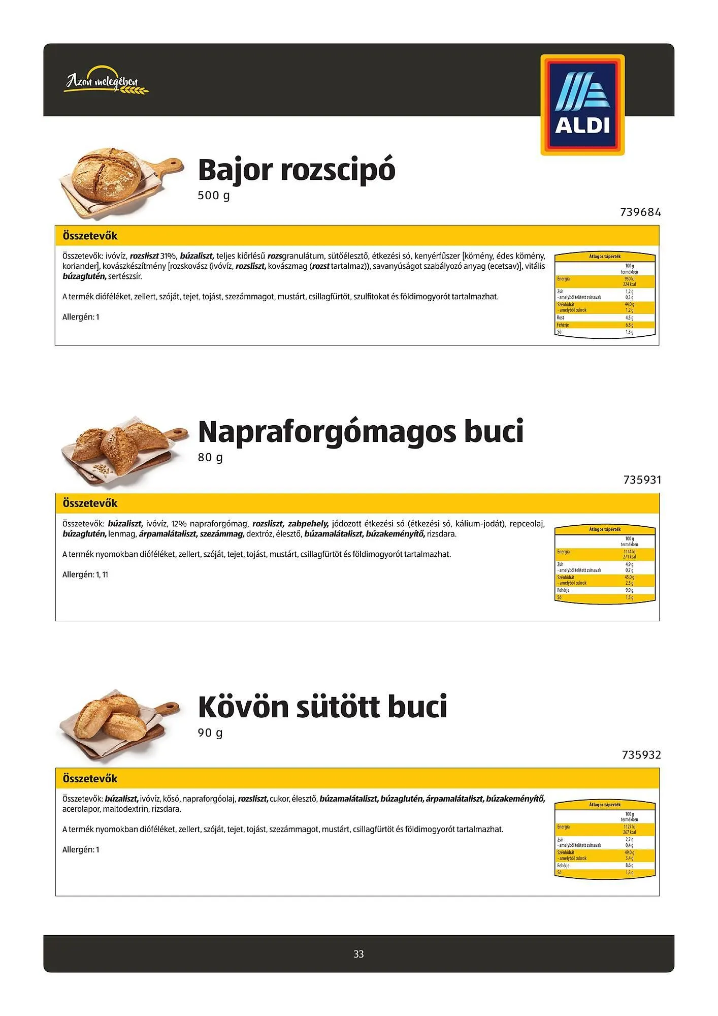 Katalógus ALDI akciós újság február 20.-tól március 26.-ig 2025. - Oldal 33
