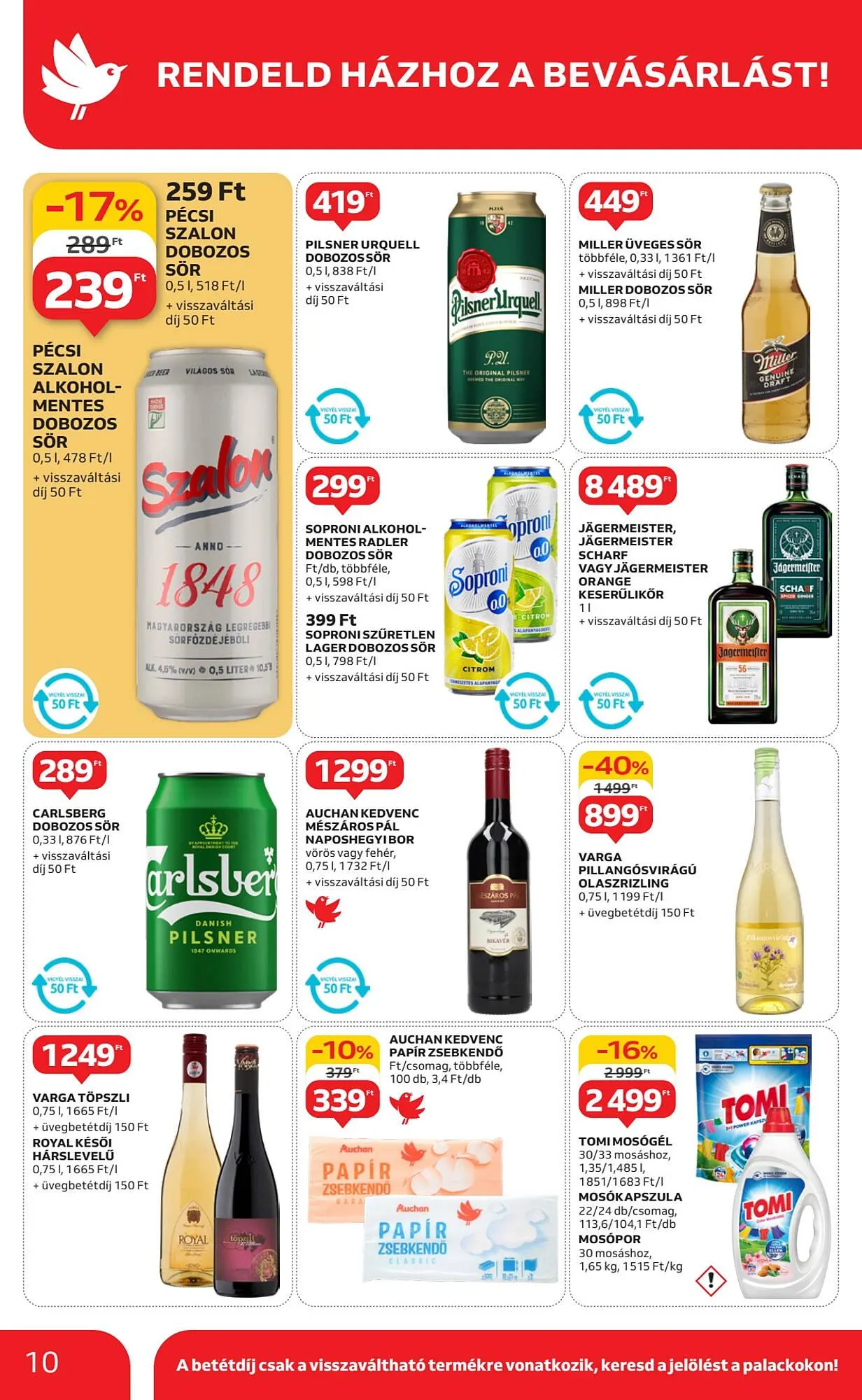 Katalógus Auchan akciós újság május 8.-tól május 14.-ig 2025. - Oldal 10