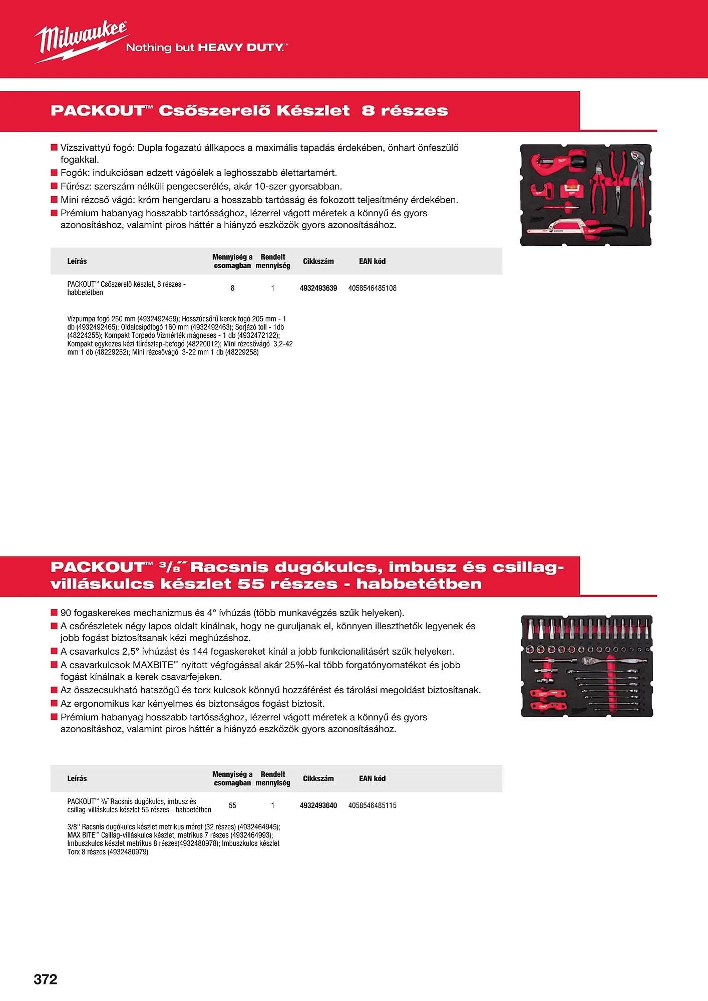 Katalógus Milwaukee akciós újság szeptember 16.-tól december 31.-ig 2025. - Oldal 372