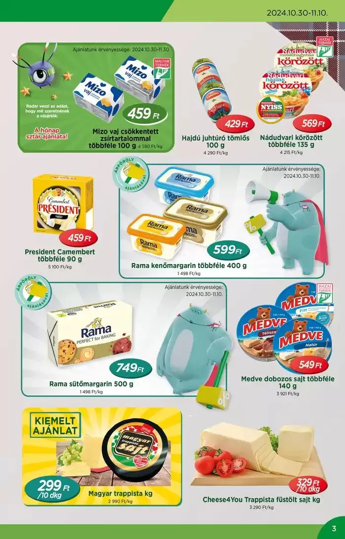 Katalógus Országos Ajánlatok október 29.-tól november 12.-ig 2024. - Oldal 3
