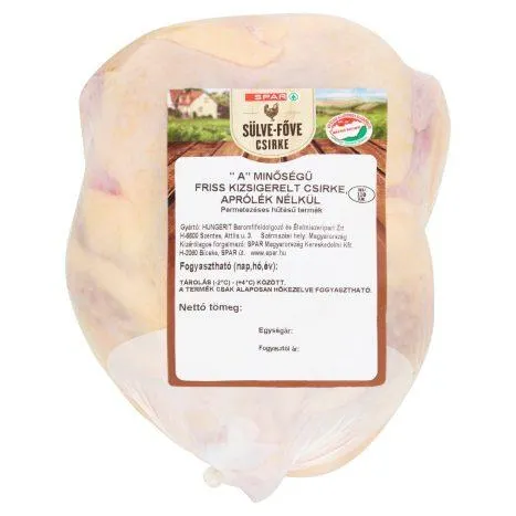 SPAR friss kizsigerelt csirke, aprólék nélkül