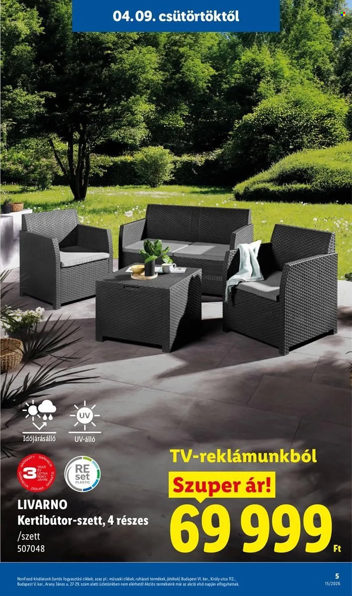 Katalógus Lidl akciós újság április 9.-tól április 15.-ig 2026. - Oldal 5