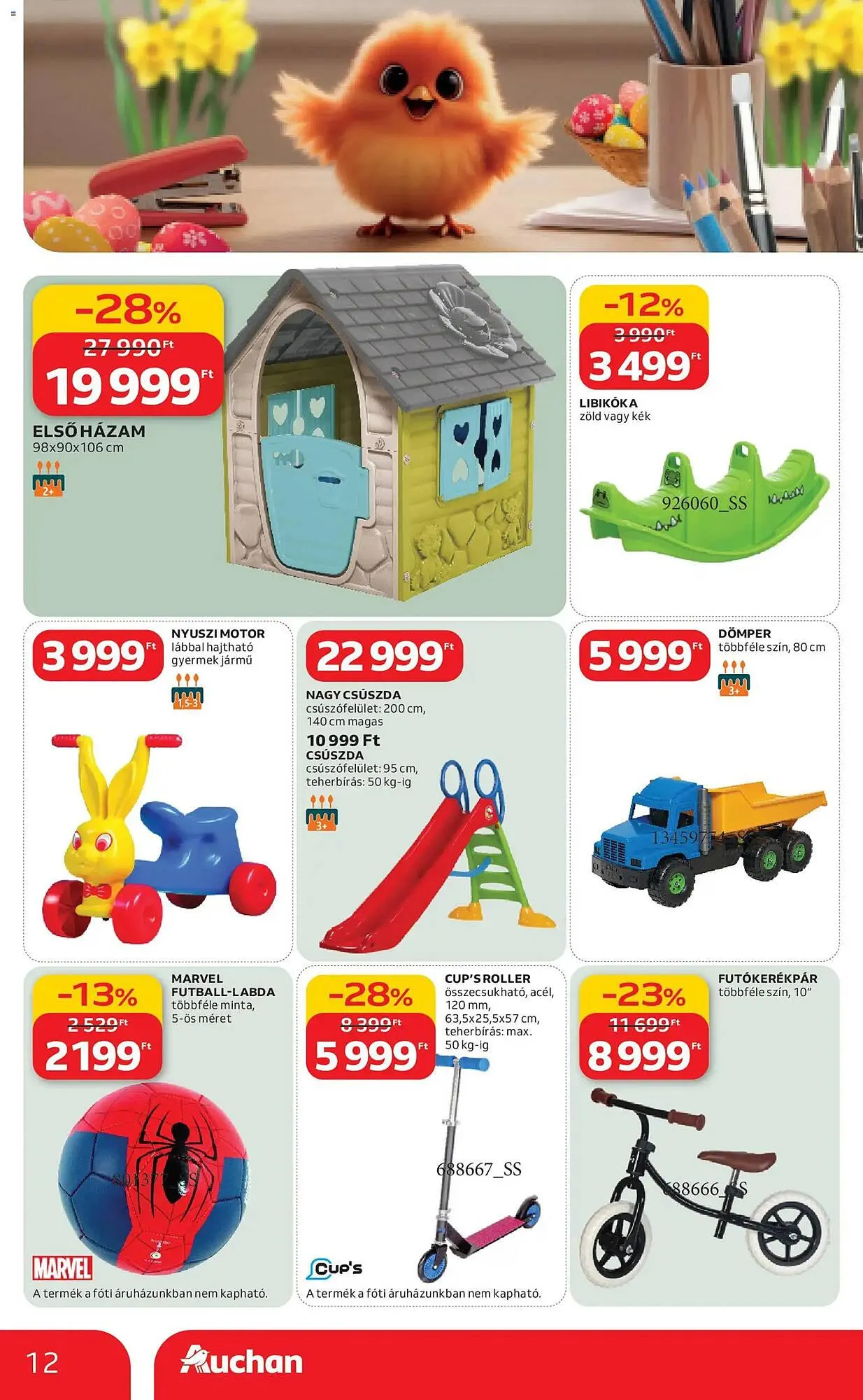Katalógus Auchan akciós újság február 19.-tól április 4.-ig 2026. - Oldal 12