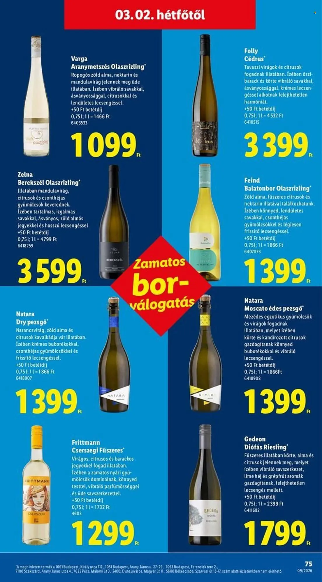 Katalógus Lidl akciós újság február 26.-tól március 4.-ig 2026. - Oldal 75