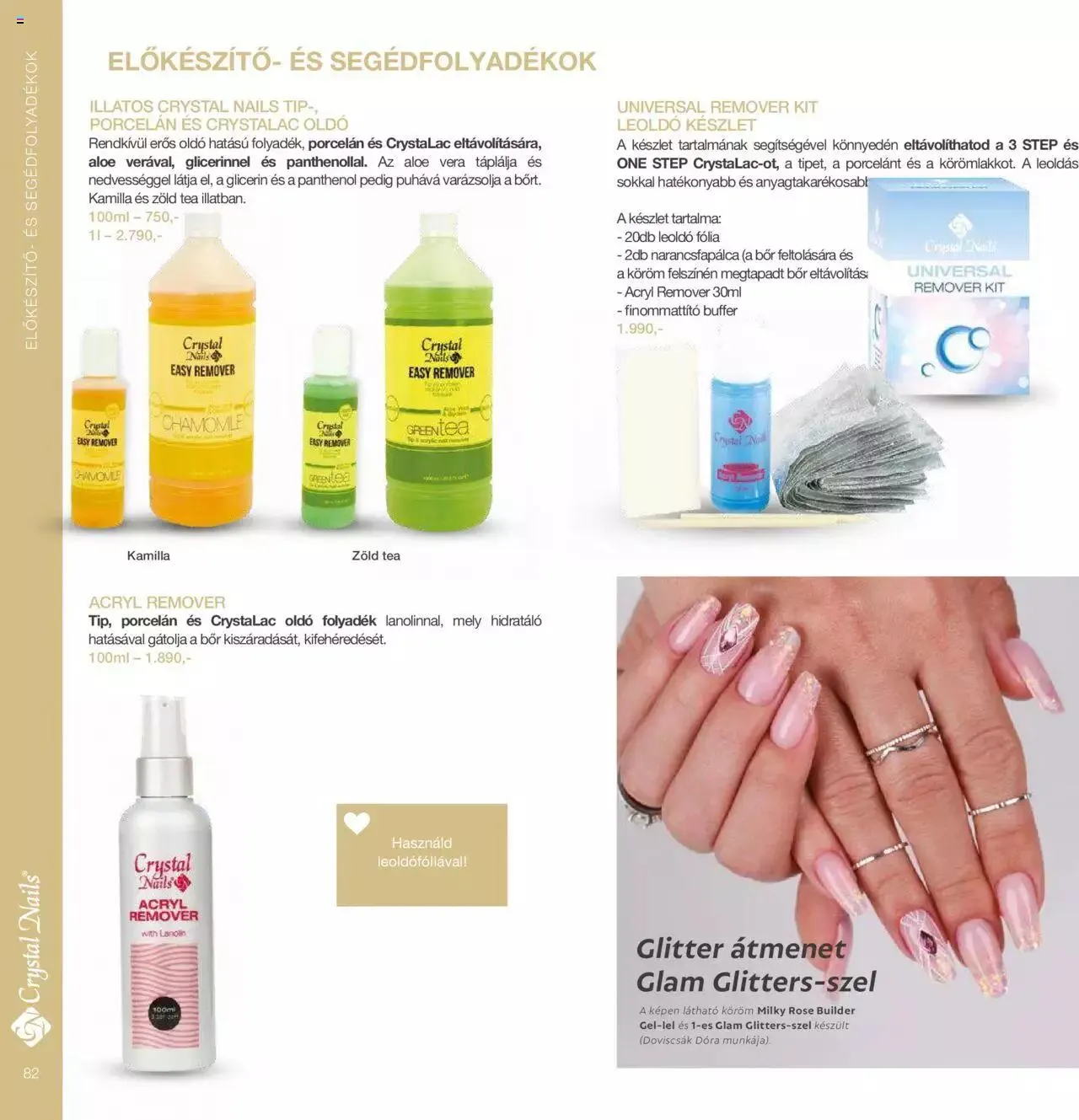 Katalógus Crystal Nails - Nagykatalógus 22/23 március 8.-tól december 31.-ig 2023. - Oldal 82