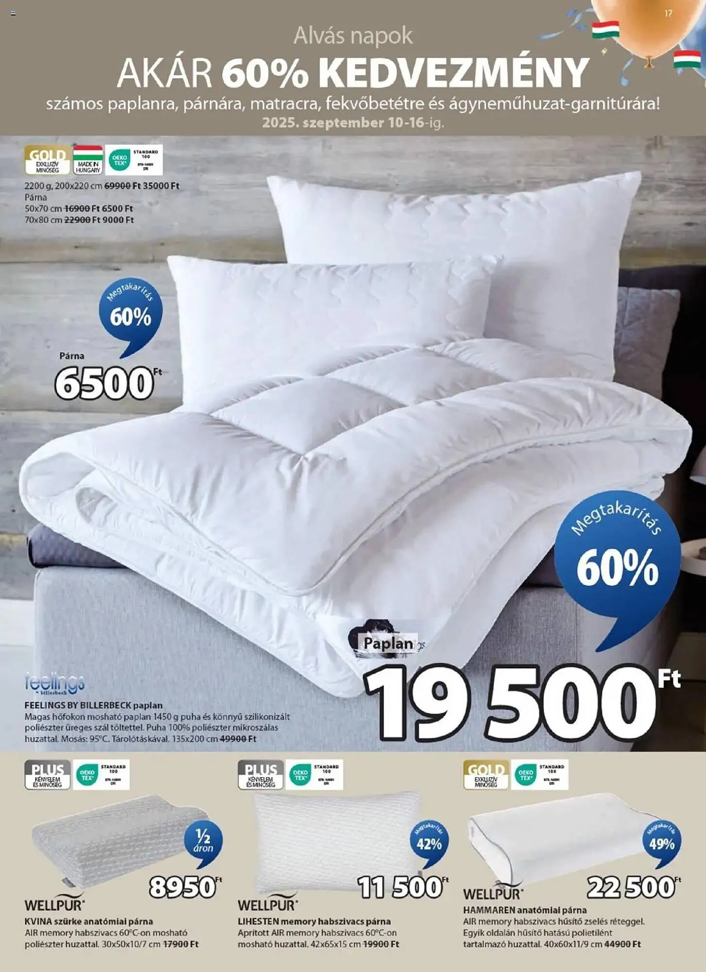 Katalógus JYSK akciós újság szeptember 10.-tól október 14.-ig 2025. - Oldal 17