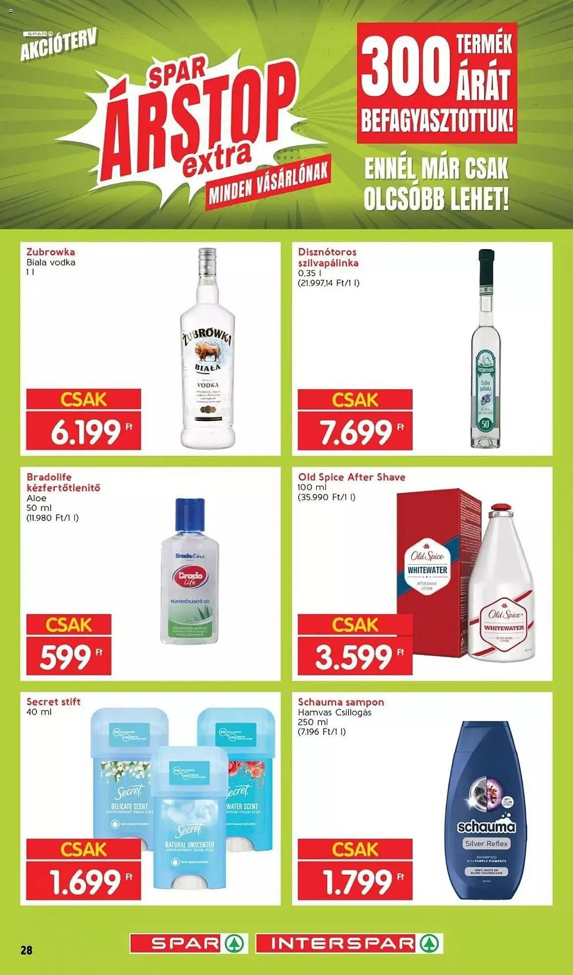 Katalógus Interspar akciós újság augusztus 1.-tól szeptember 30.-ig 2023. - Oldal 28