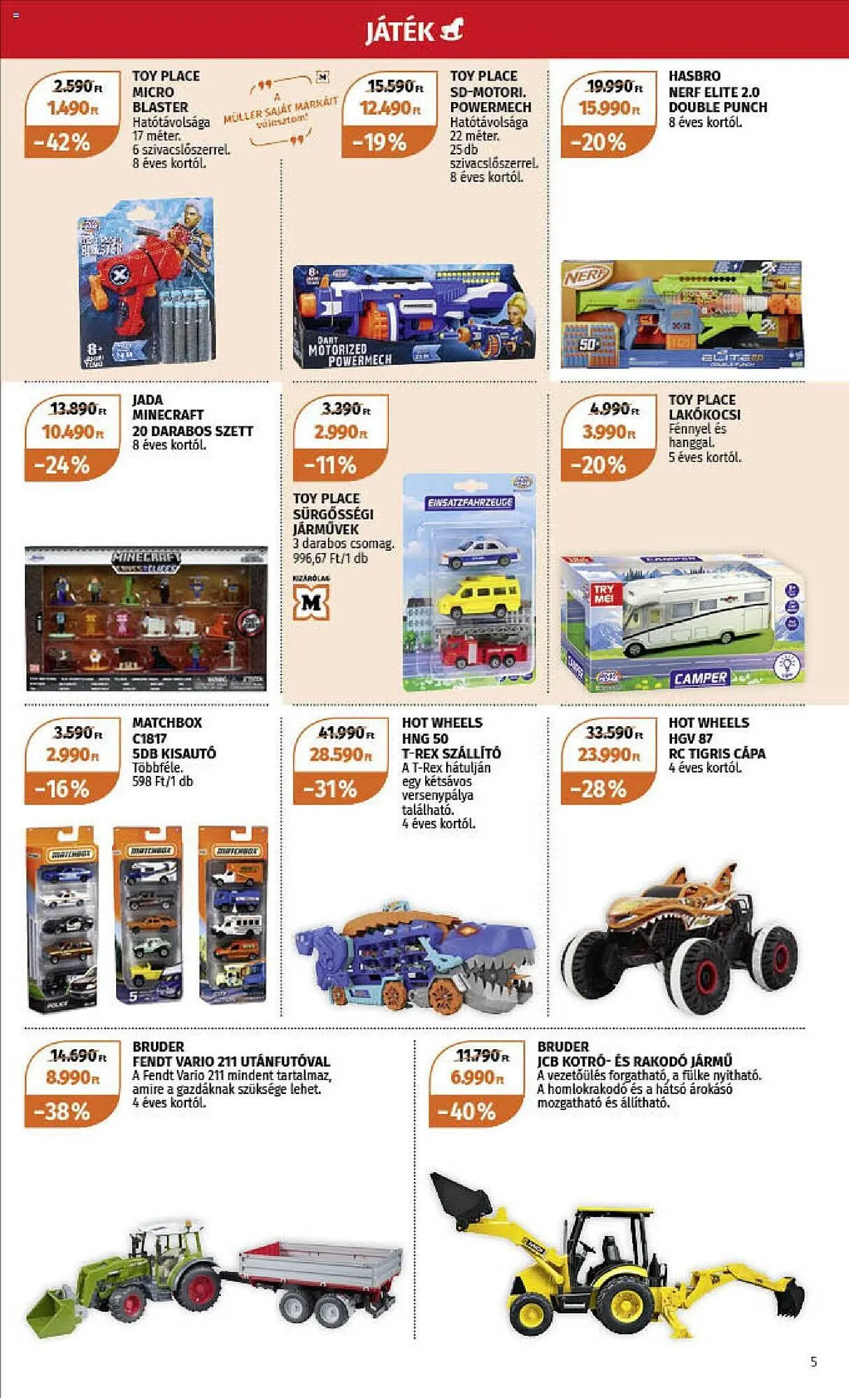 Katalógus Müller akciós újság november 27.-tól december 10.-ig 2023. - Oldal 5