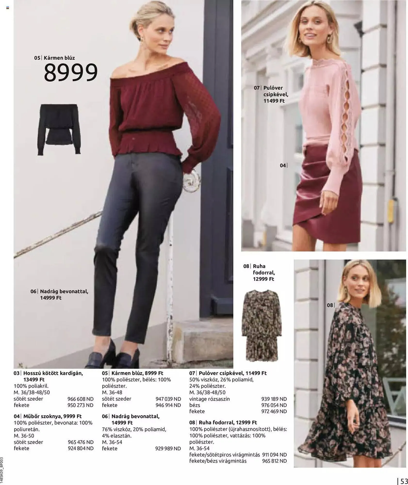 Katalógus Bonprix akciós újság augusztus 28.-tól február 28.-ig 2024. - Oldal 55