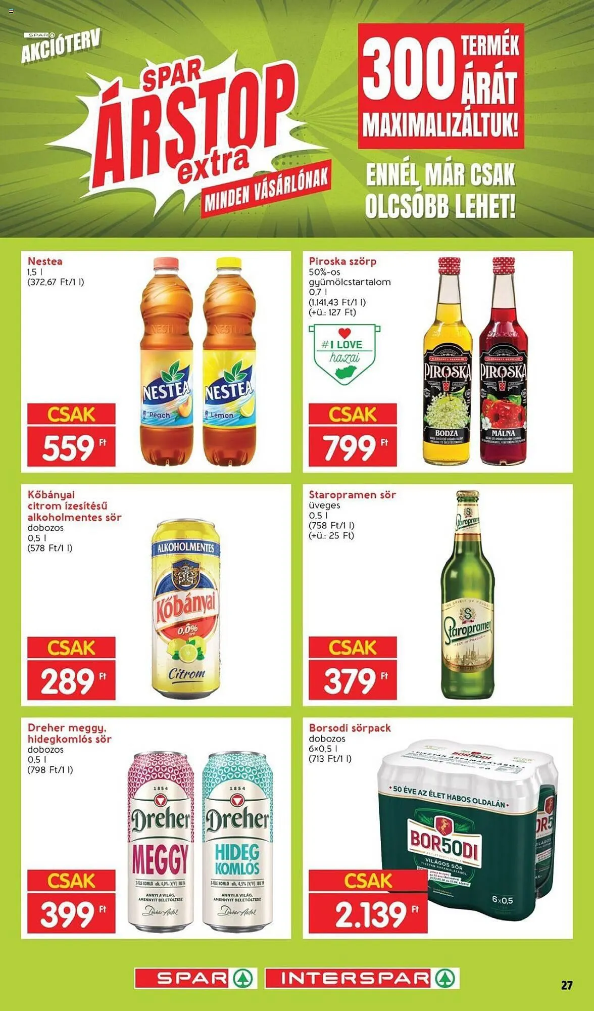 Katalógus Spar akciós újság június 1.-tól július 31.-ig 2023. - Oldal 27