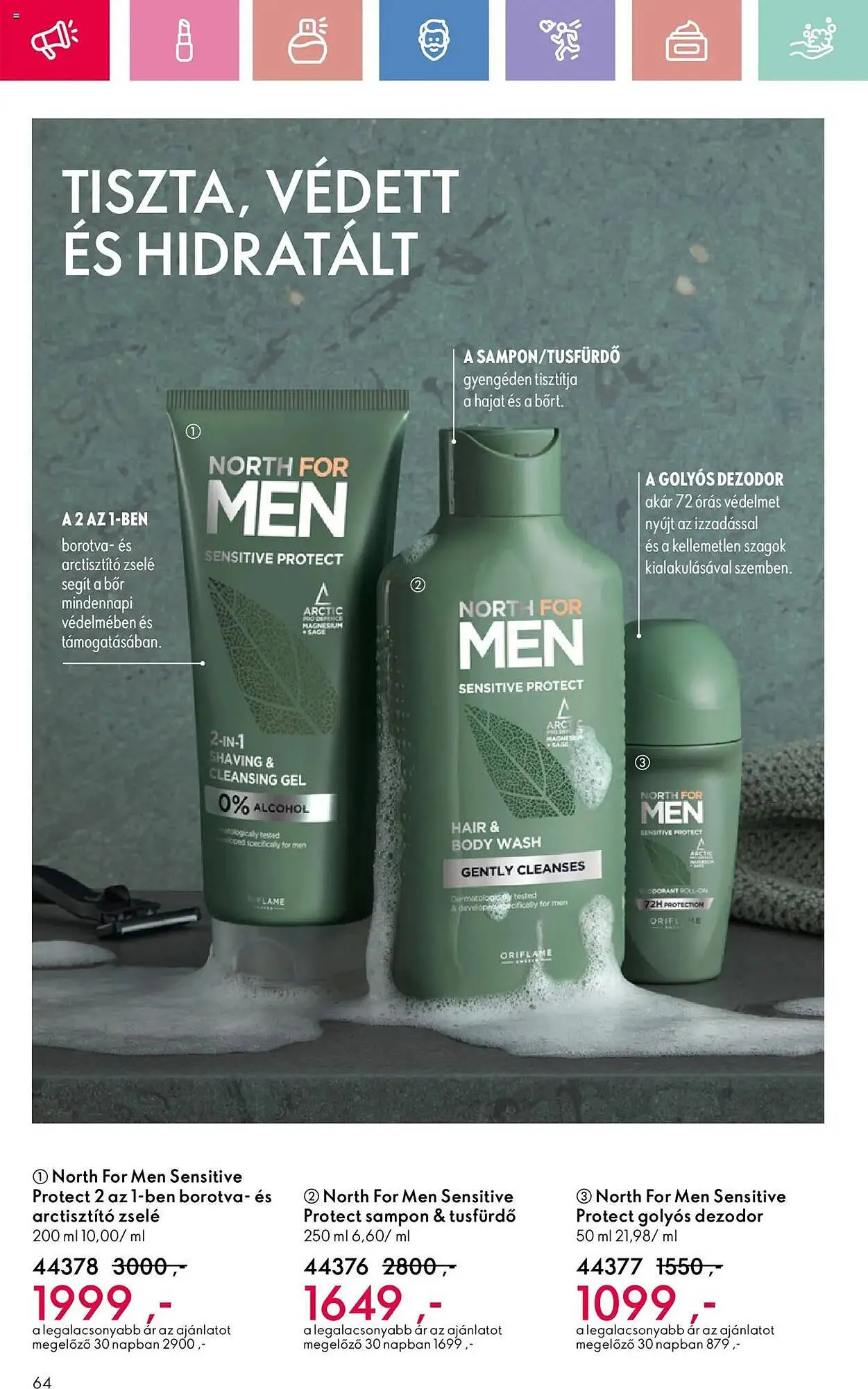 Katalógus Oriflame akciós újság április 13.-tól május 3.-ig 2025. - Oldal 64