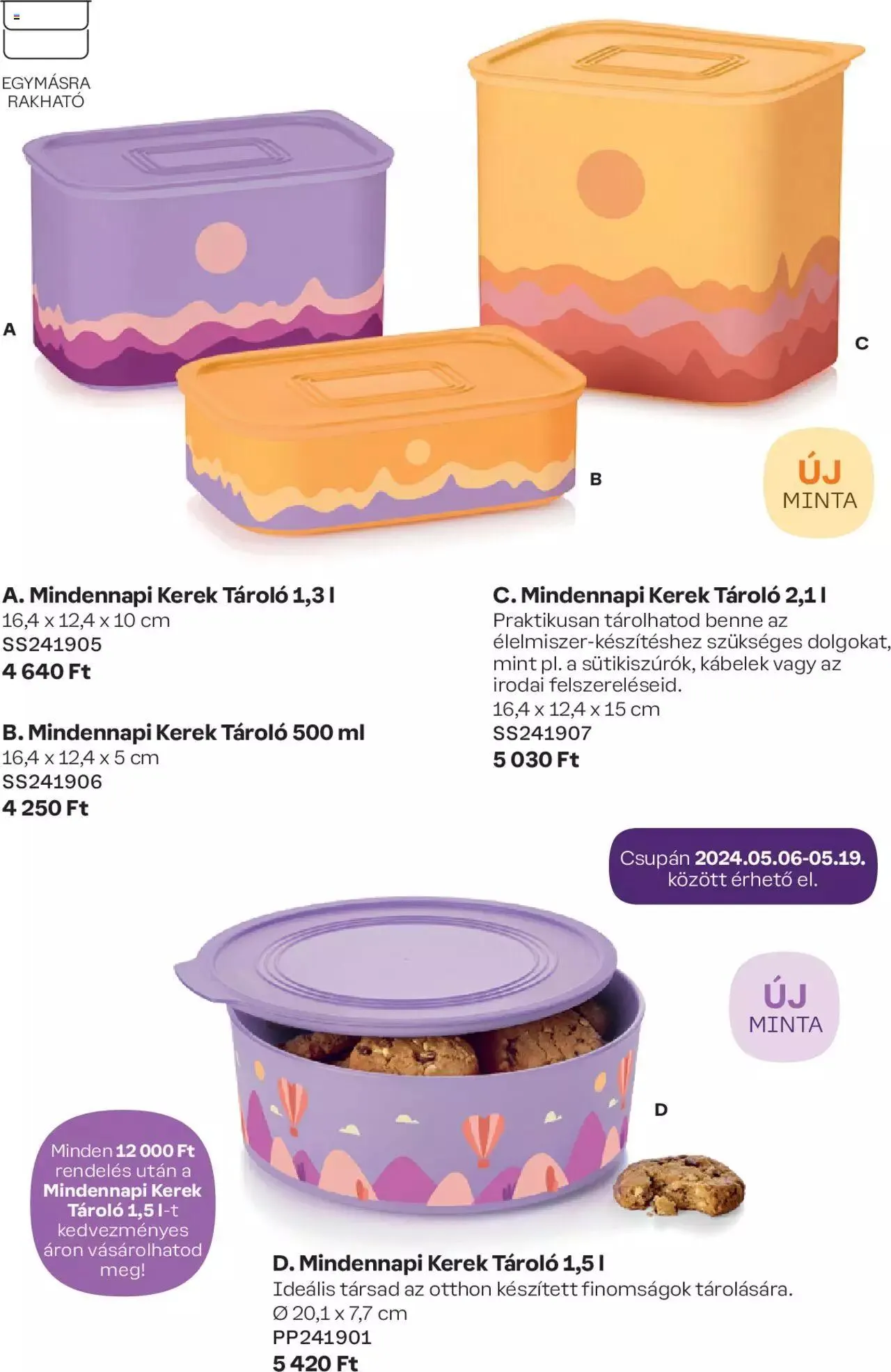 Katalógus Tupperware Akciós újság május 6.-tól június 2.-ig 2024. - Oldal 5