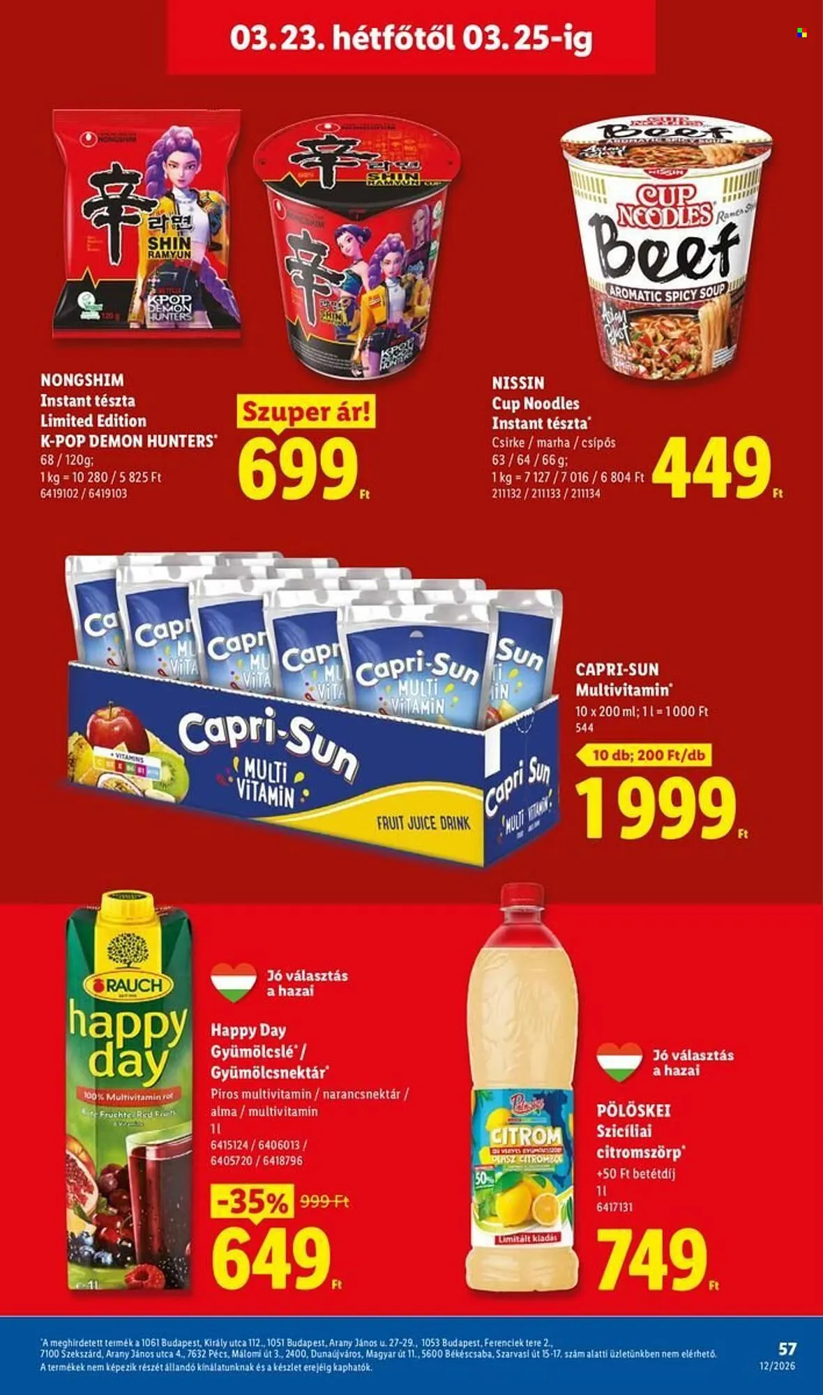 Katalógus Lidl akciós újság március 19.-tól március 25.-ig 2026. - Oldal 57