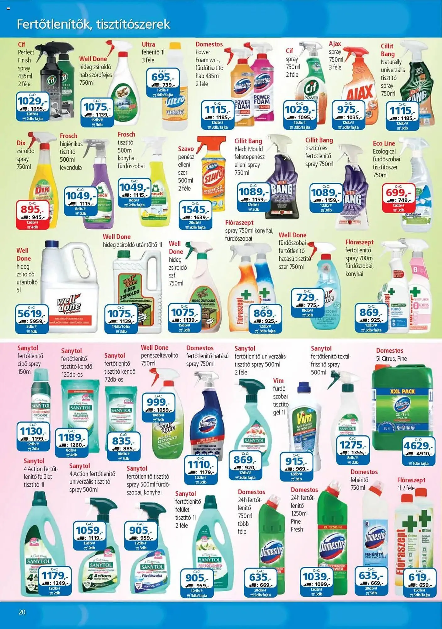 Katalógus ÁRKLUB akciós újság augusztus 1.-tól augusztus 31.-ig 2025. - Oldal 20