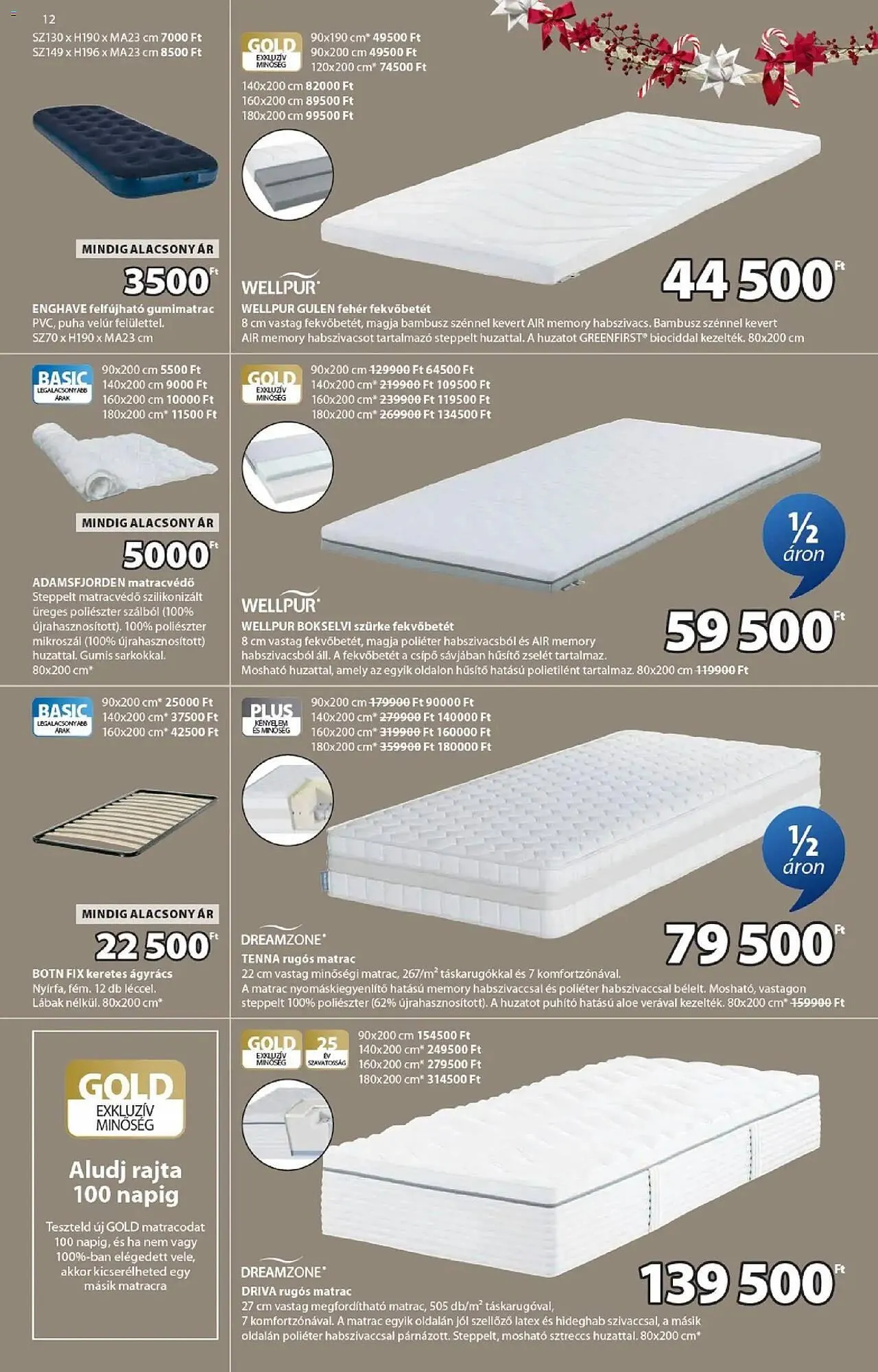 Katalógus JYSK akciós újság december 17.-tól december 30.-ig 2025. - Oldal 12