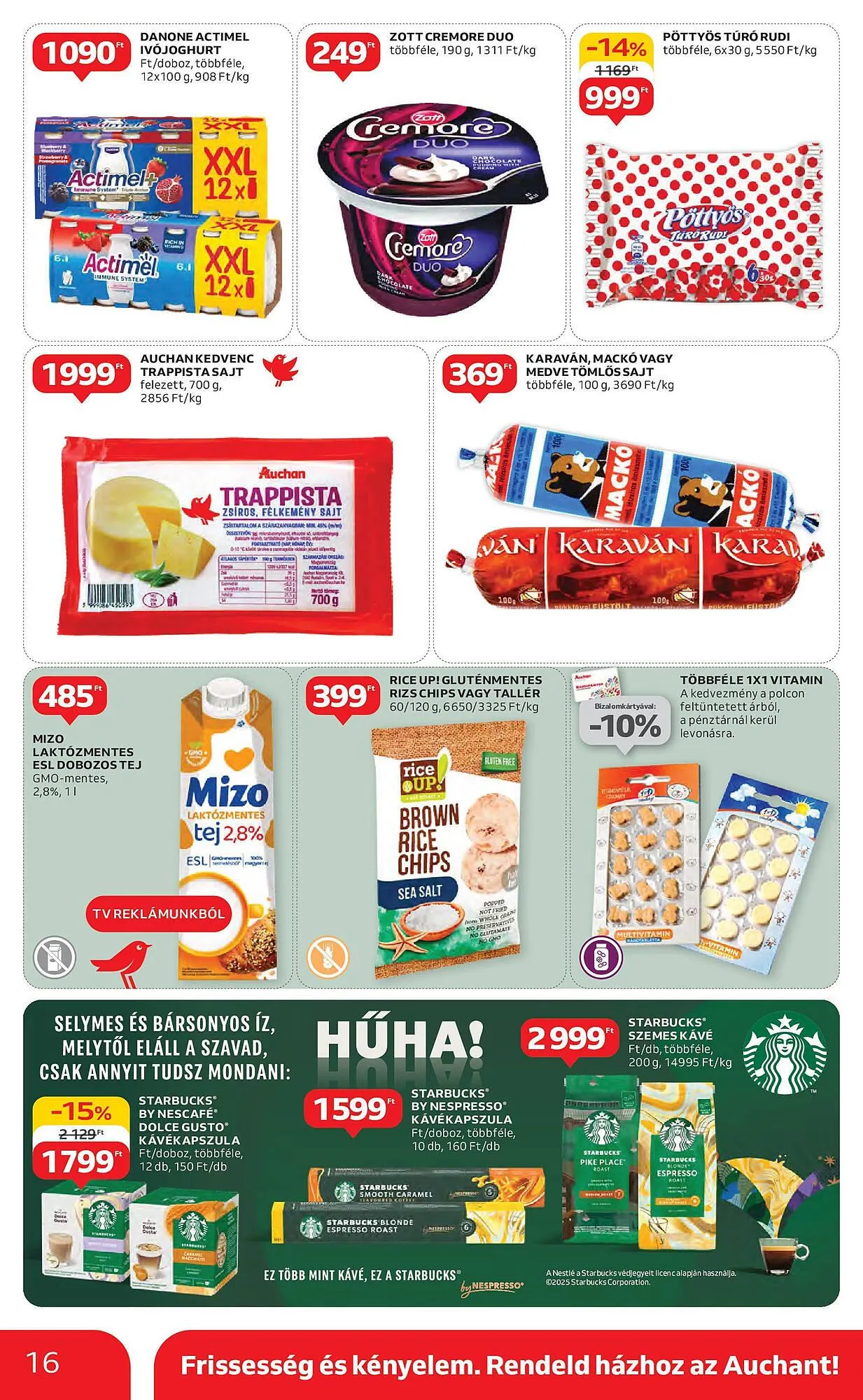Katalógus Auchan akciós újság április 17.-tól április 23.-ig 2025. - Oldal 16