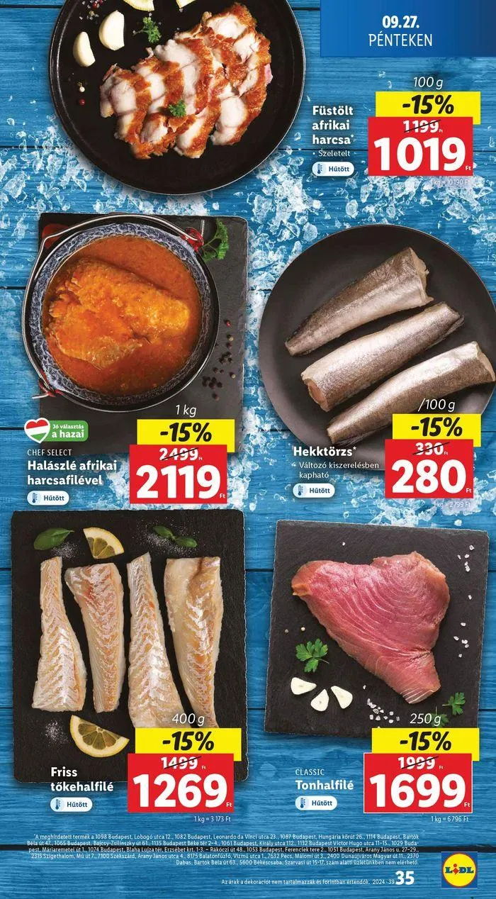 Katalógus Akciós újság – 39. hét szeptember 26.-tól október 2.-ig 2024. - Oldal 35