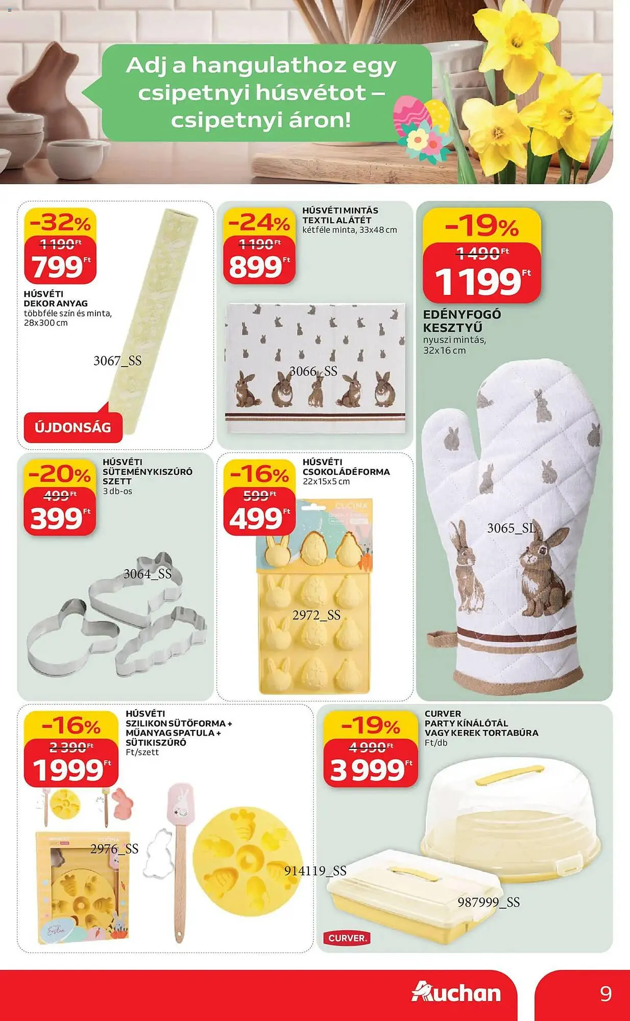 Katalógus Auchan akciós újság február 19.-tól április 4.-ig 2026. - Oldal 9