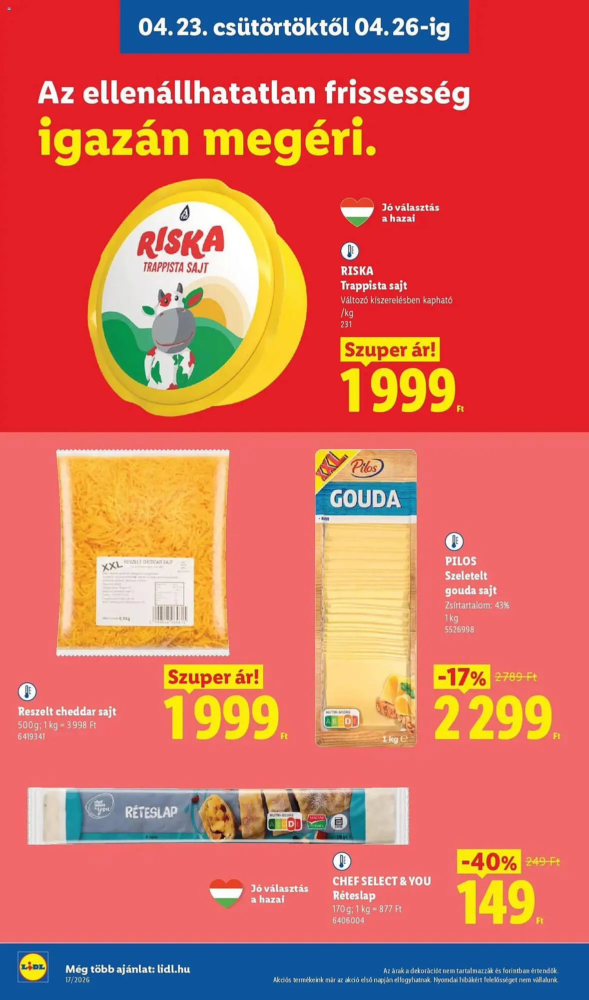 Katalógus Lidl akciós újság április 23.-tól április 29.-ig 2026. - Oldal 6