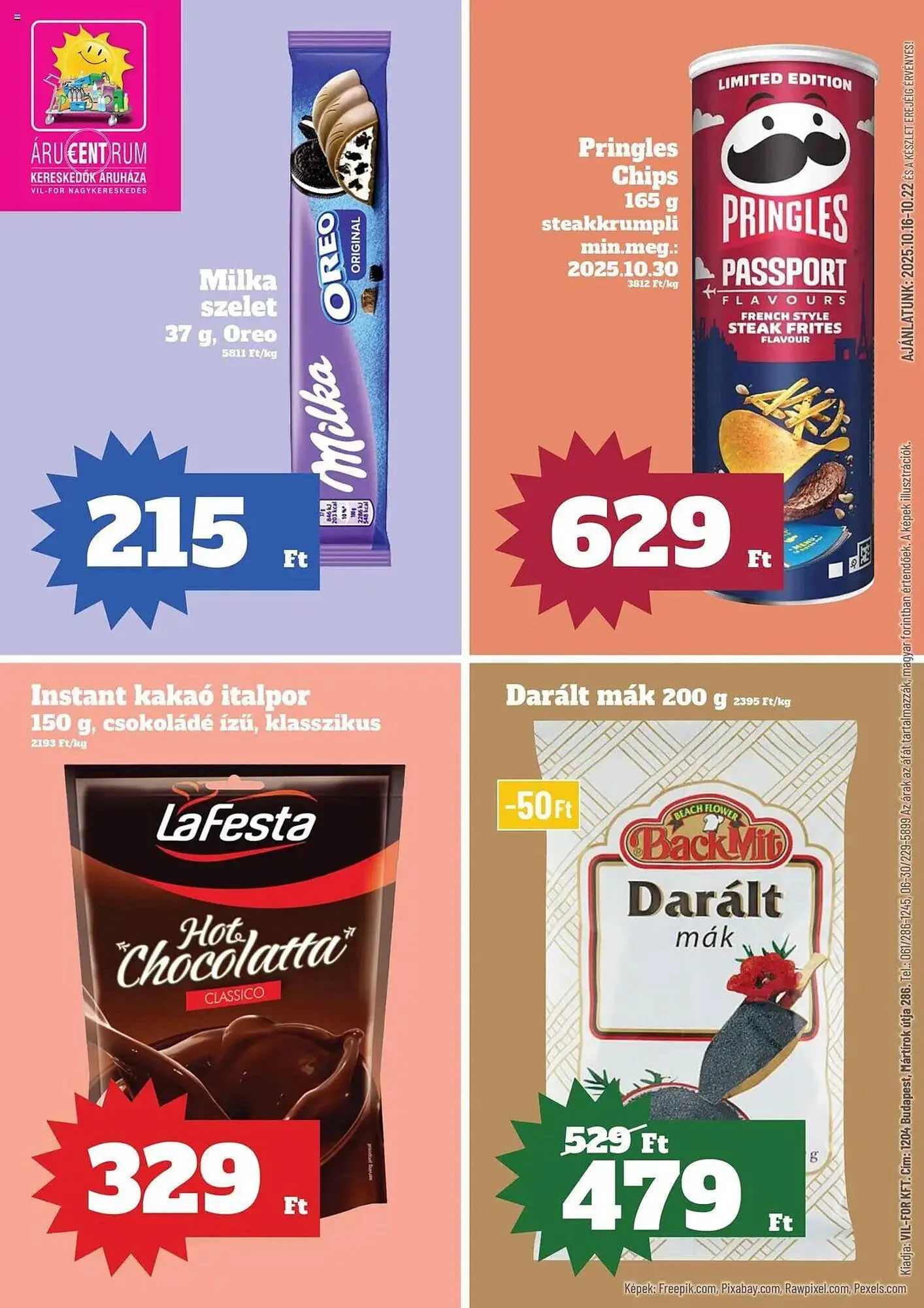 Vil-For akciós újság - 1