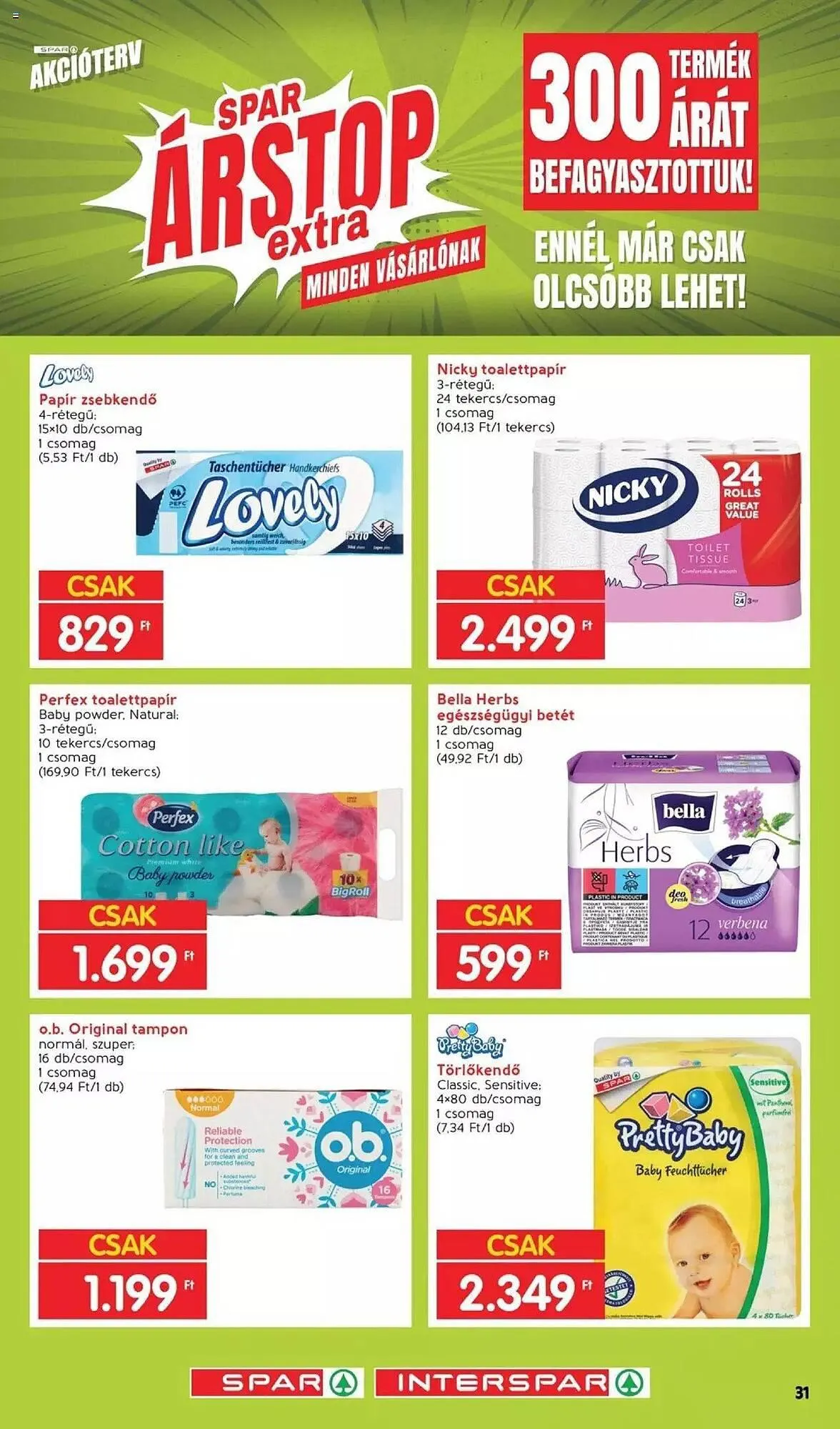 Katalógus Interspar akciós újság augusztus 1.-tól szeptember 30.-ig 2023. - Oldal 31