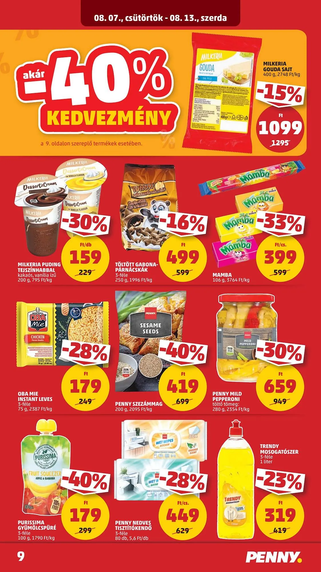 Katalógus PENNY akciós újság augusztus 7.-tól augusztus 13.-ig 2025. - Oldal 13