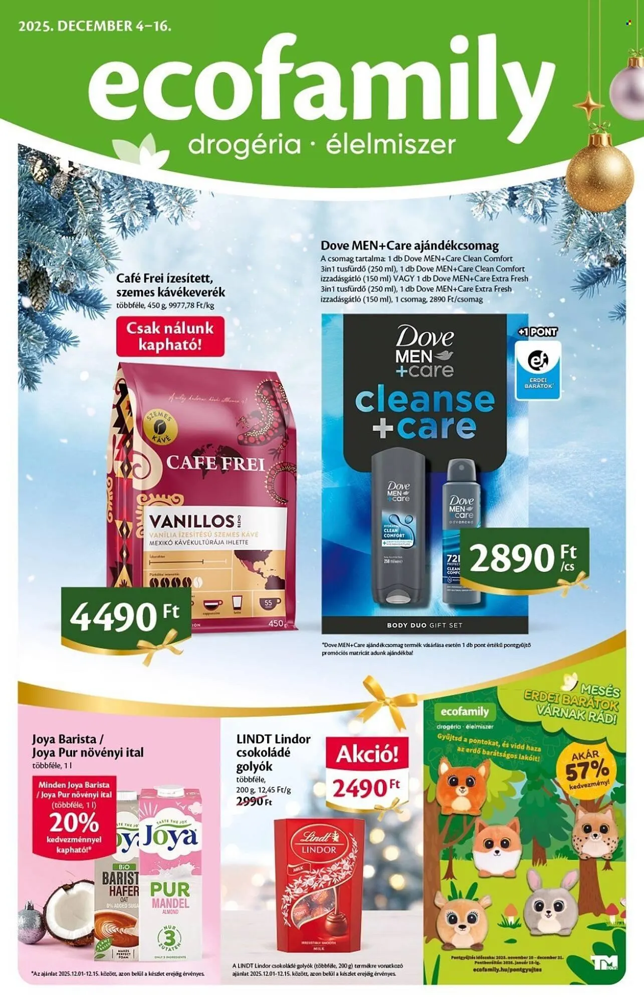 Katalógus EcoFamily akciós újság december 4.-tól december 16.-ig 2025. - Oldal 1