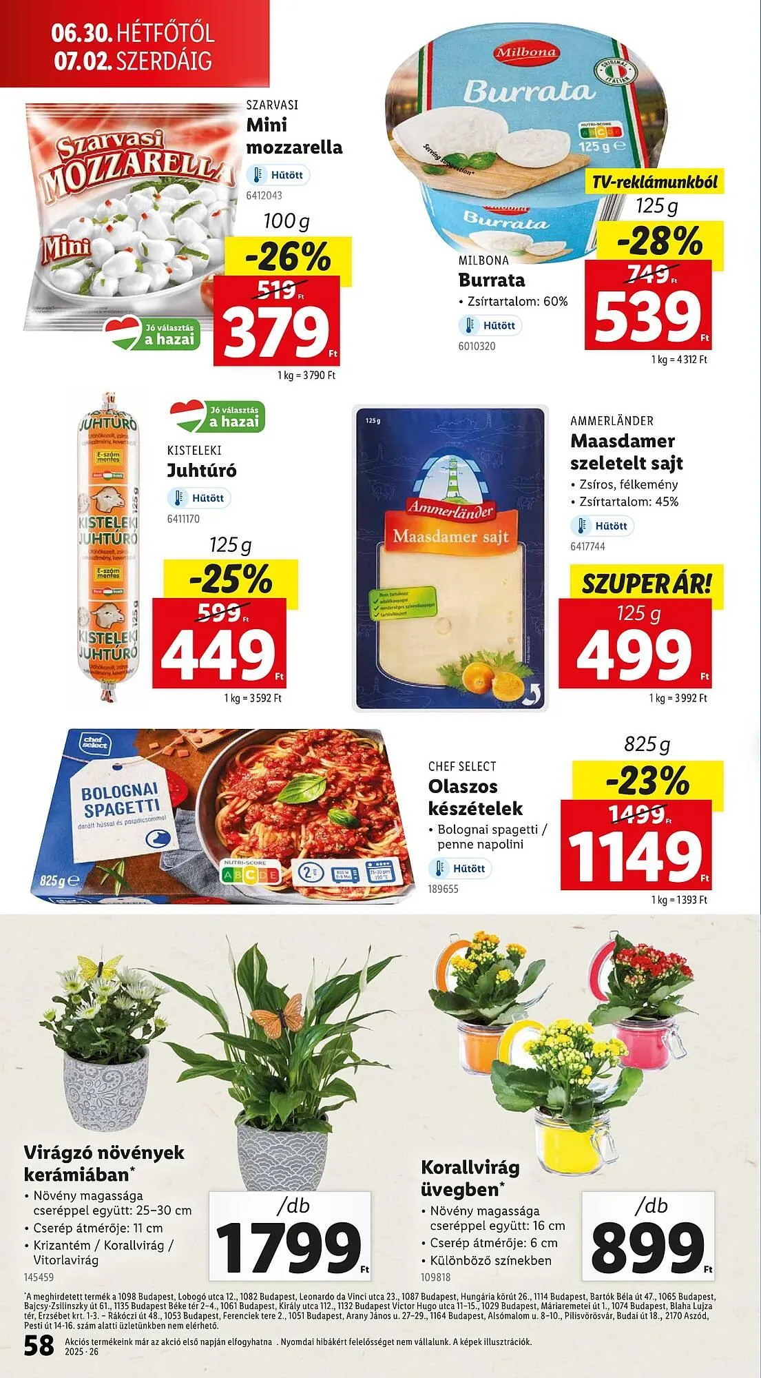 Katalógus Lidl akciós újság június 26.-tól július 2.-ig 2025. - Oldal 58