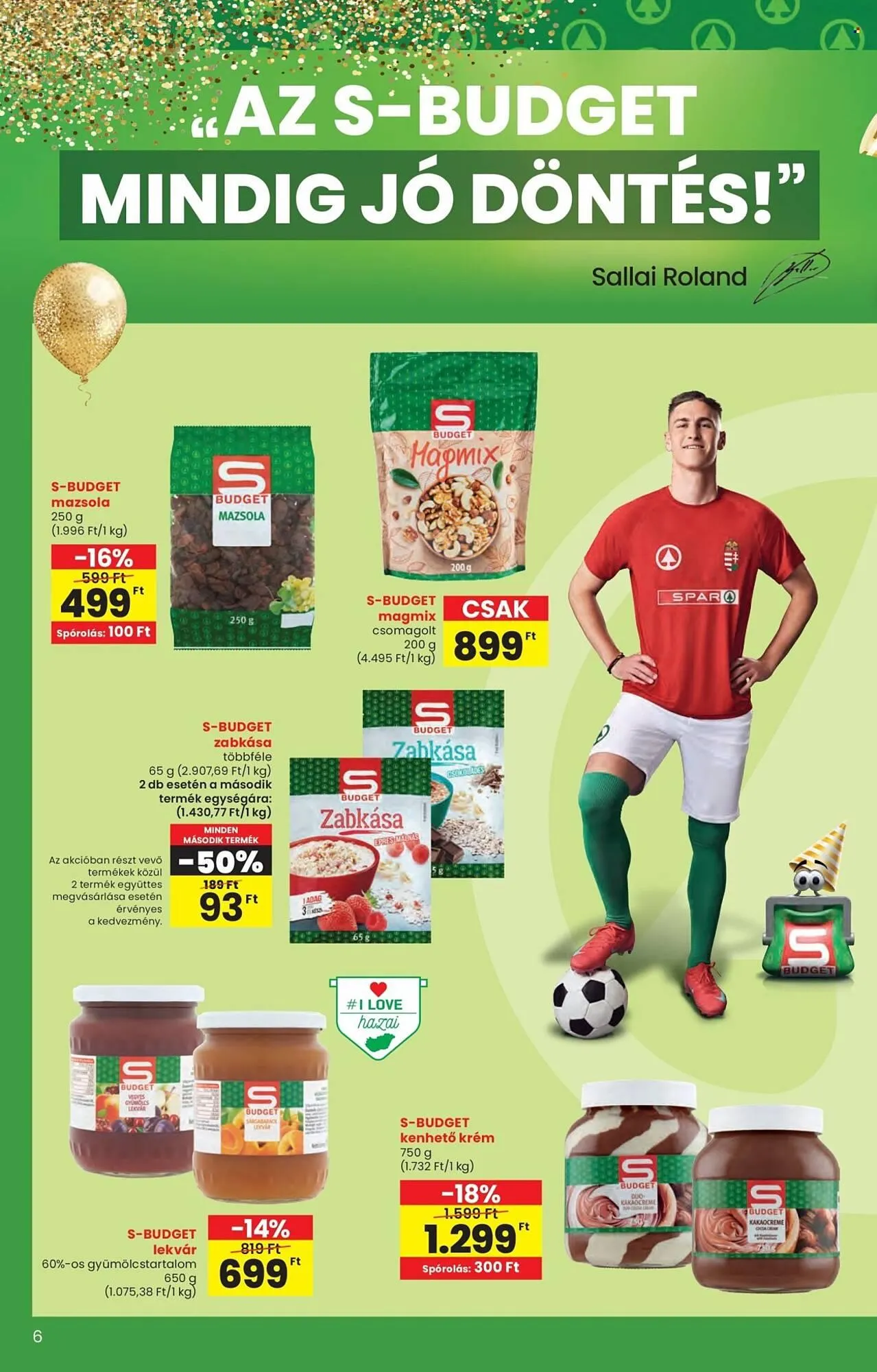 Katalógus Spar akciós újság január 21.-tól február 11.-ig 2026. - Oldal 6