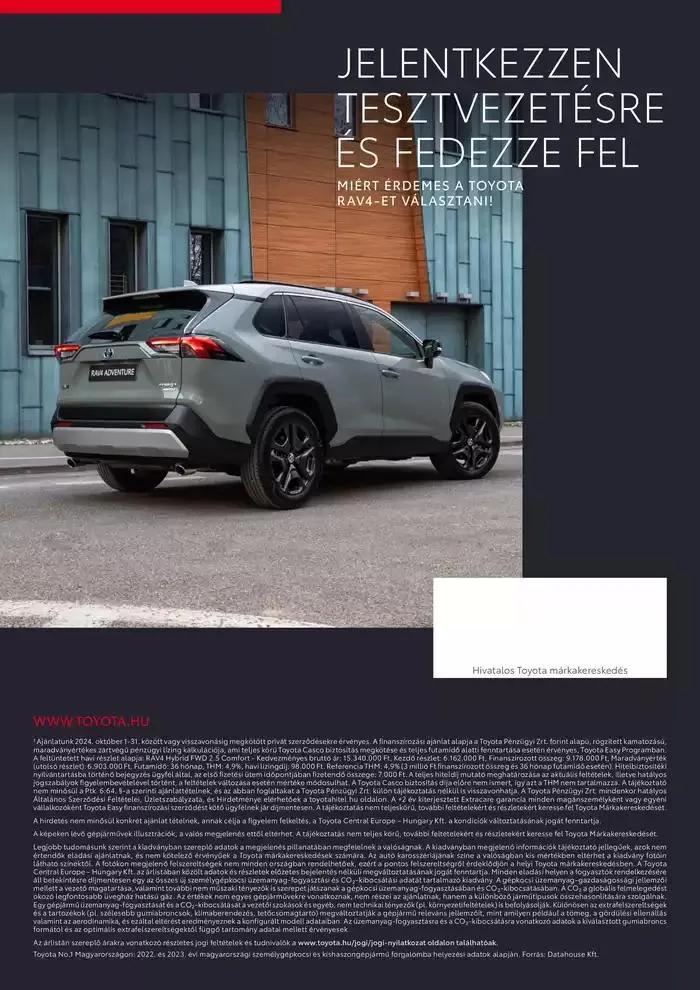 Katalógus Toyota RAV4 HYBRID október 3.-tól október 3.-ig 2025. - Oldal 11