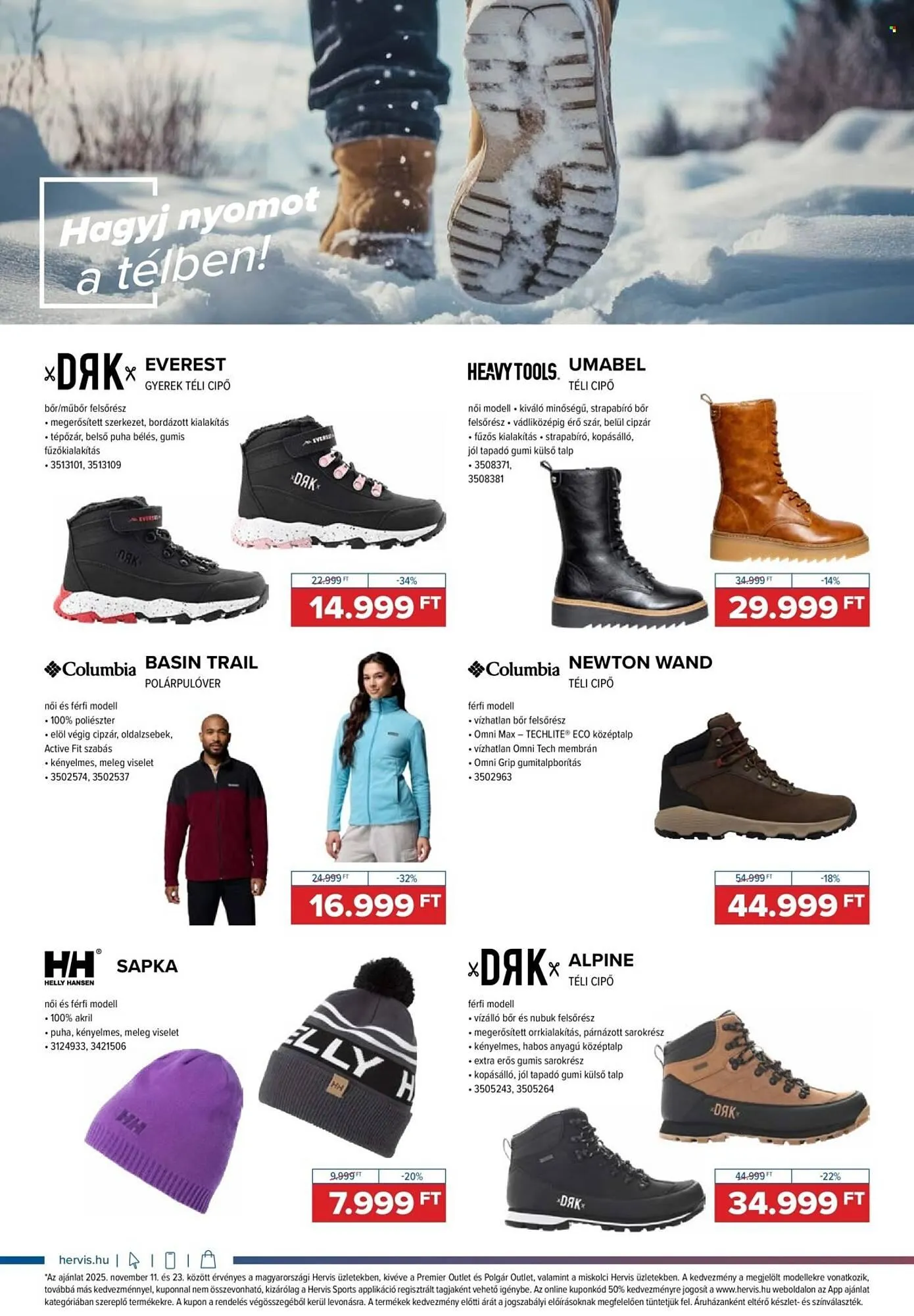 Katalógus Hervis akciós újság november 11.-tól november 23.-ig 2025. - Oldal 6